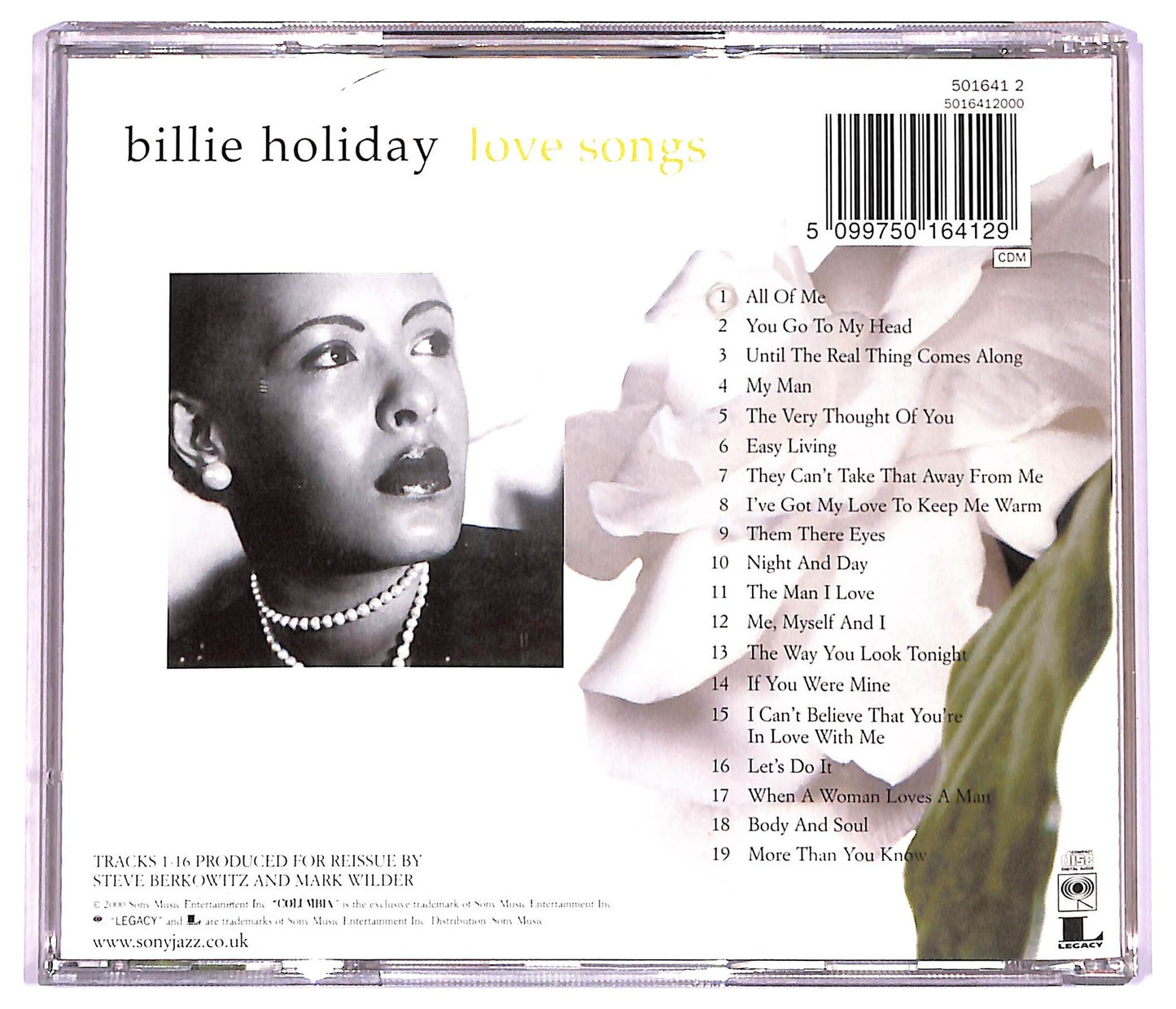EBOND Billie Holiday - Love Songs CD CD080801