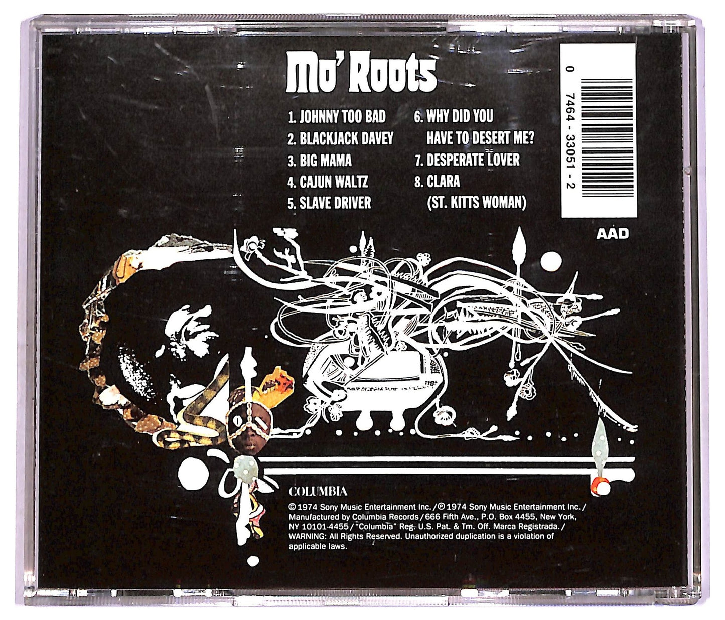 EBOND Taj Mahal - Mo' Roots CD CD080849