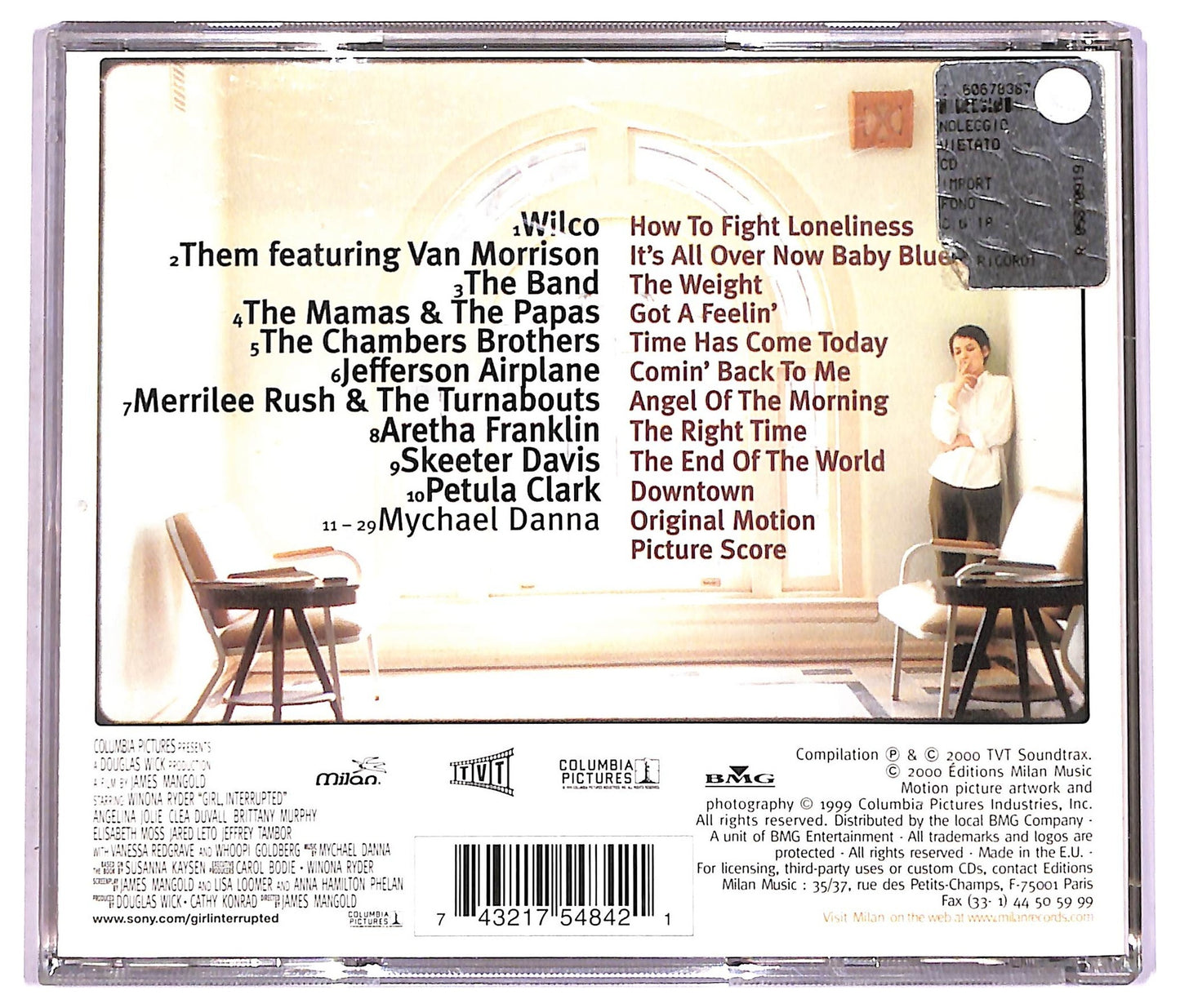 EBOND Various - Girl, Interrupted - Original Motion Picture Soundtrack CD CD080902