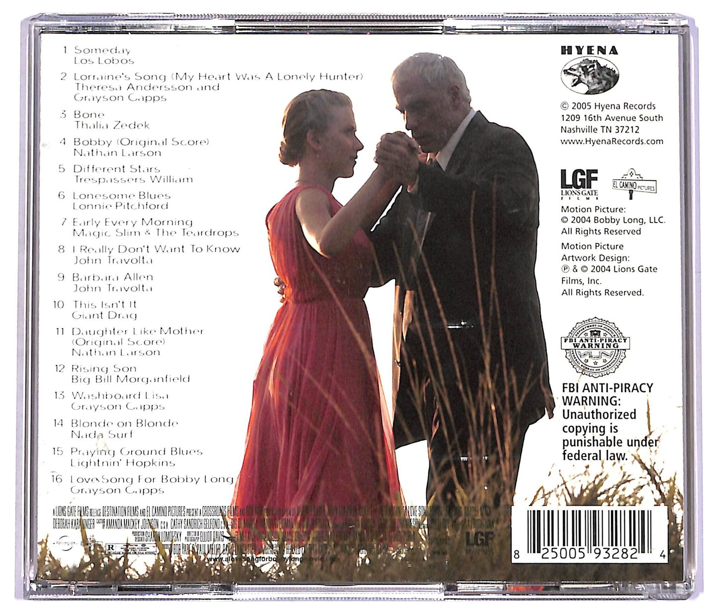 EBOND Various - A Love Song For Bobby Long CD CD080904
