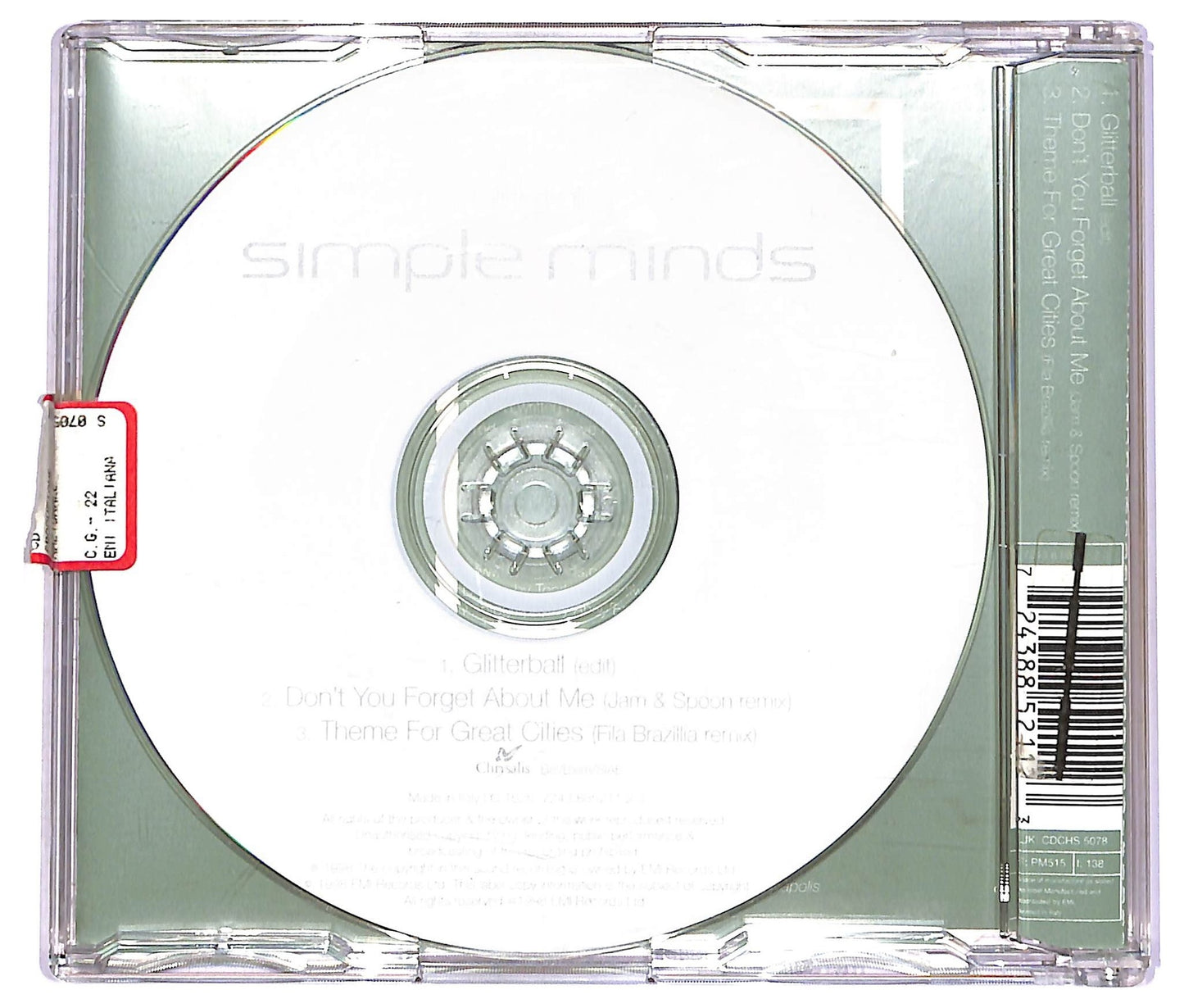 EBOND Simple Minds - Glitterball CD CD080911