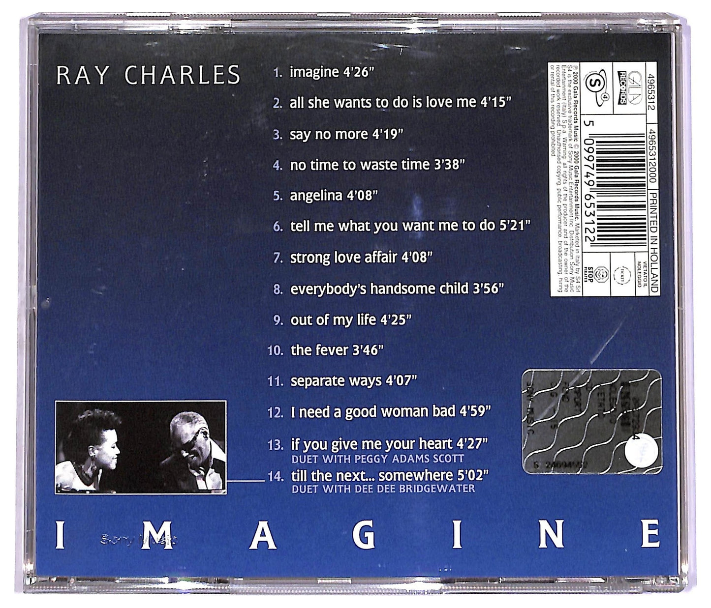 EBOND Ray Charles - Imagine CD CD080912