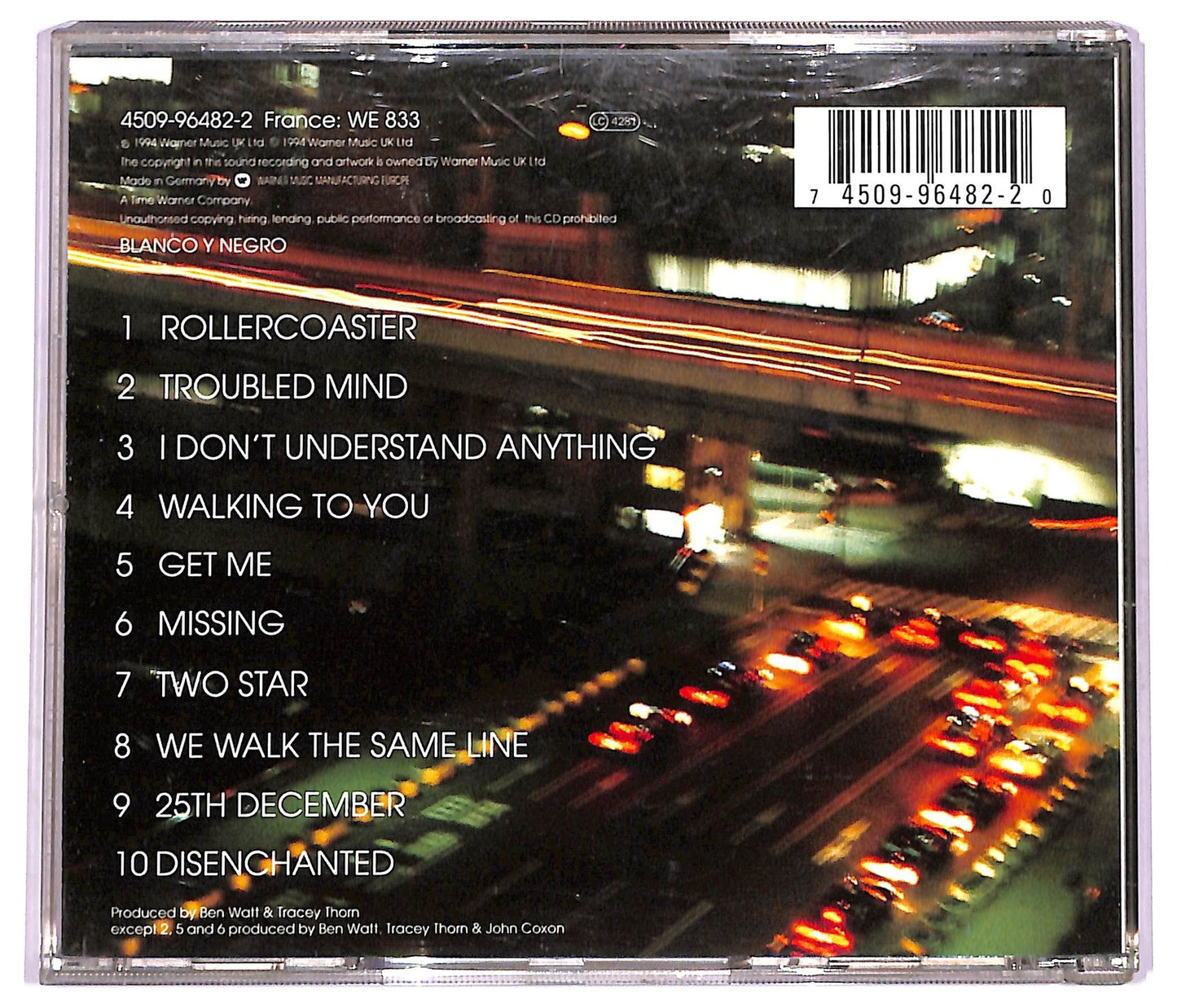 EBOND Everything But The Girl - Amplified Heart CD CD081001