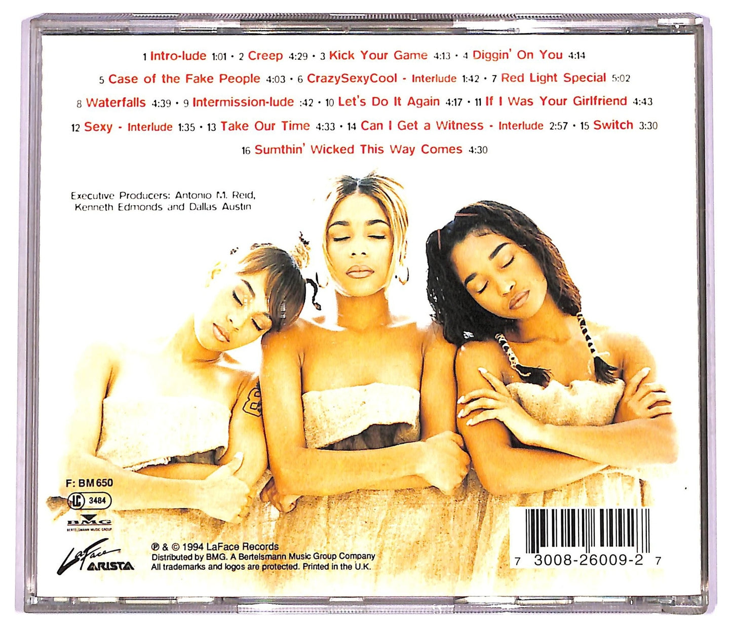EBOND TLC - CrazySexyCool CD CD081024