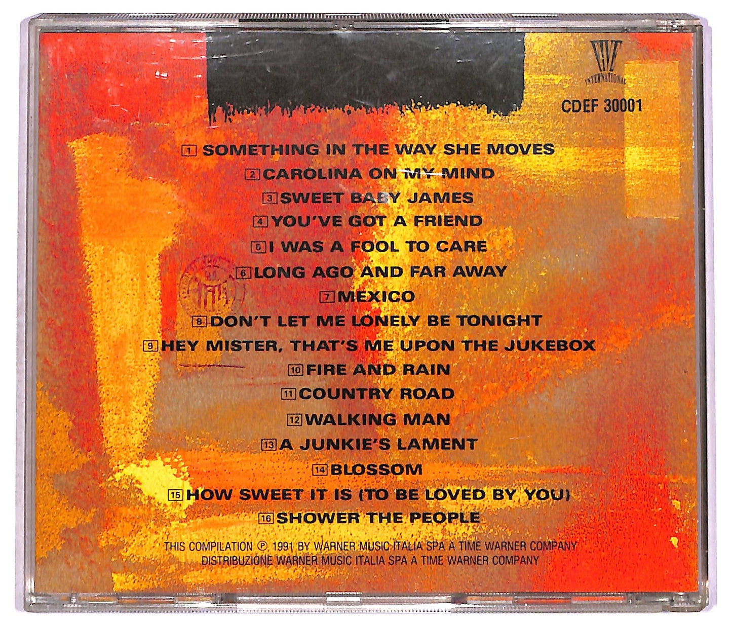 EBOND James Taylor - The Best Of James Taylor CD CD081025