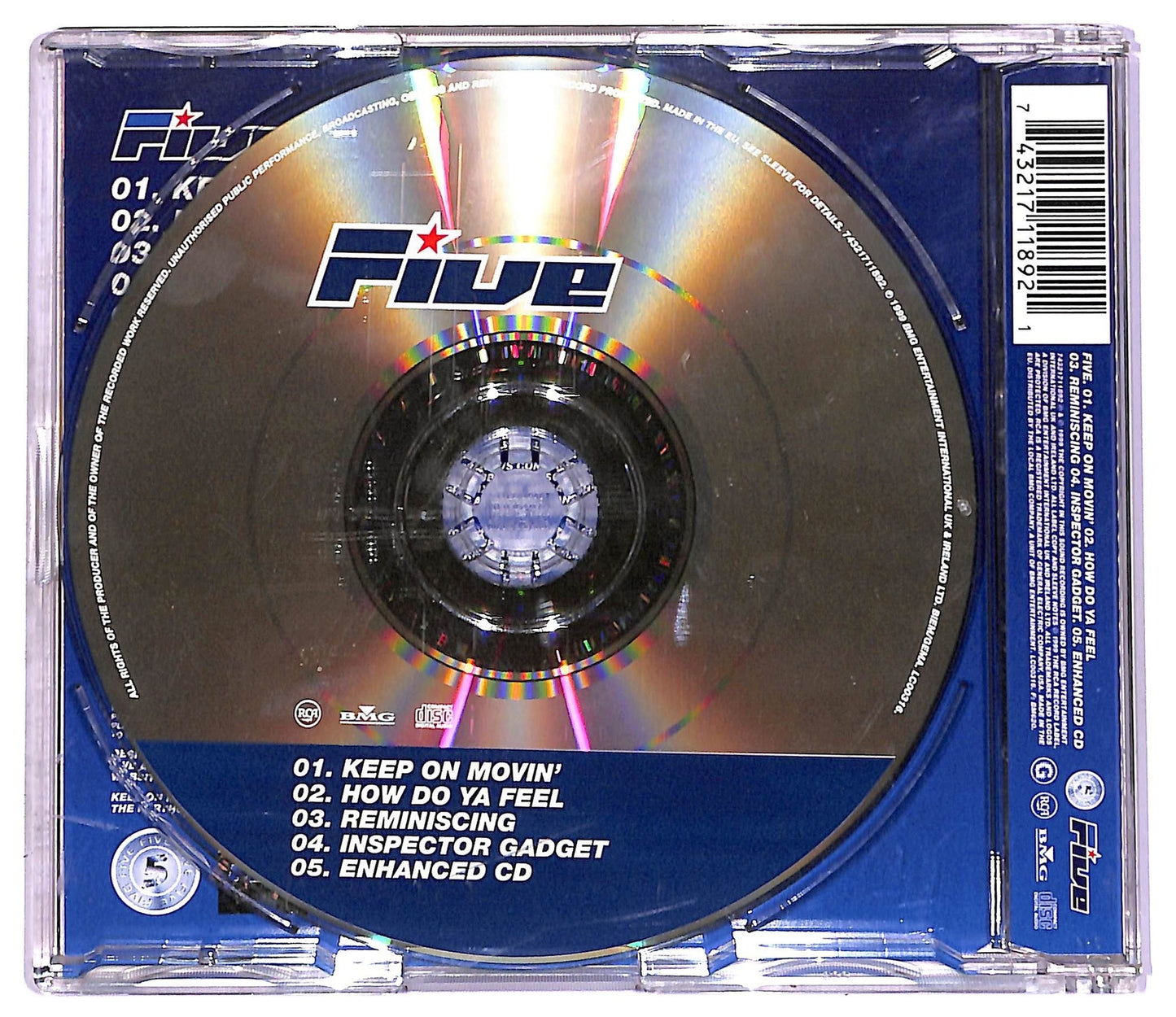 EBOND Five - Keep On Movin' CD CD081036