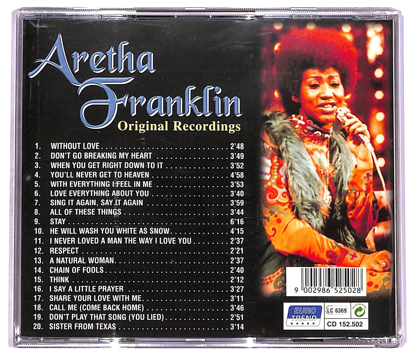 EBOND Aretha Franklin - Original Recordings CD CD081041