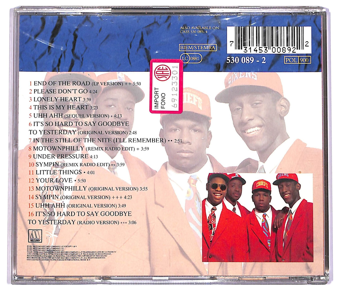 EBOND Boyz II Men - Cooleyhighharmony CD CD081153