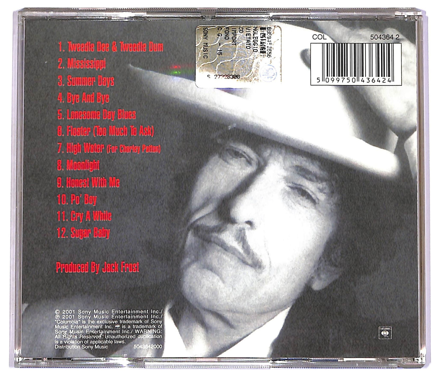 EBOND Bob Dylan - Love And Theft CD CD081167