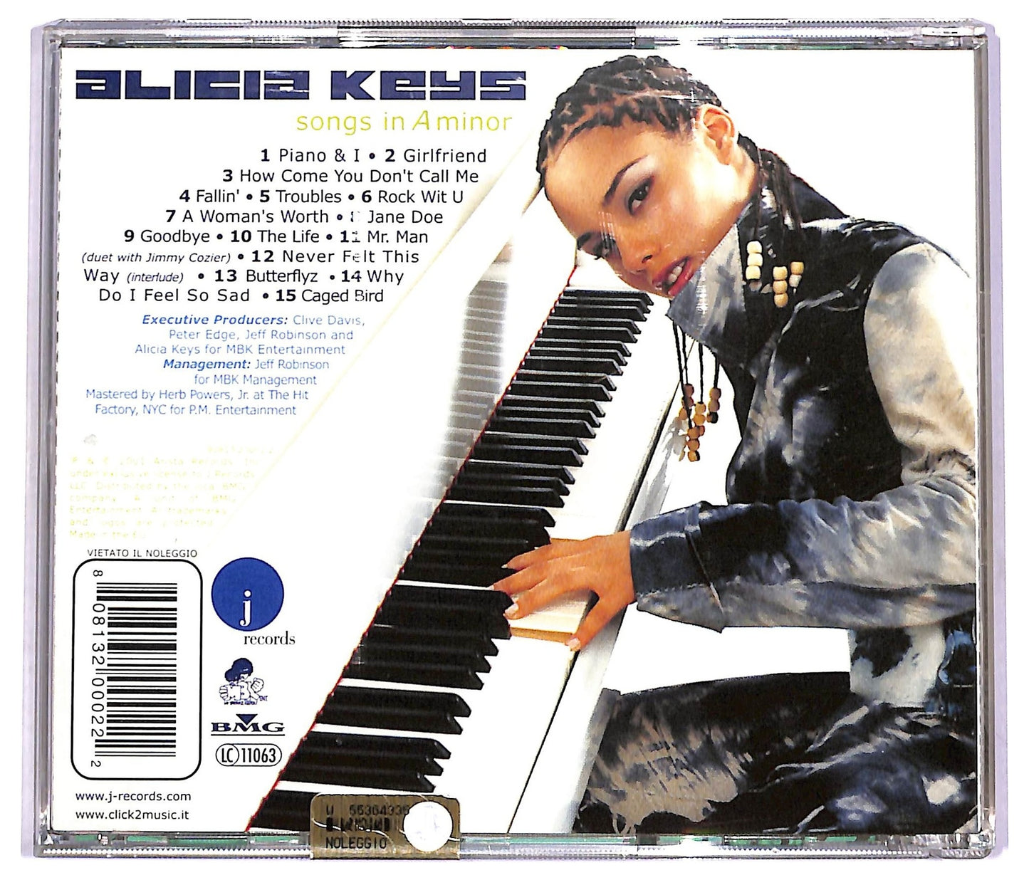 EBOND Alicia Keys - Songs In A Minor CD CD081214