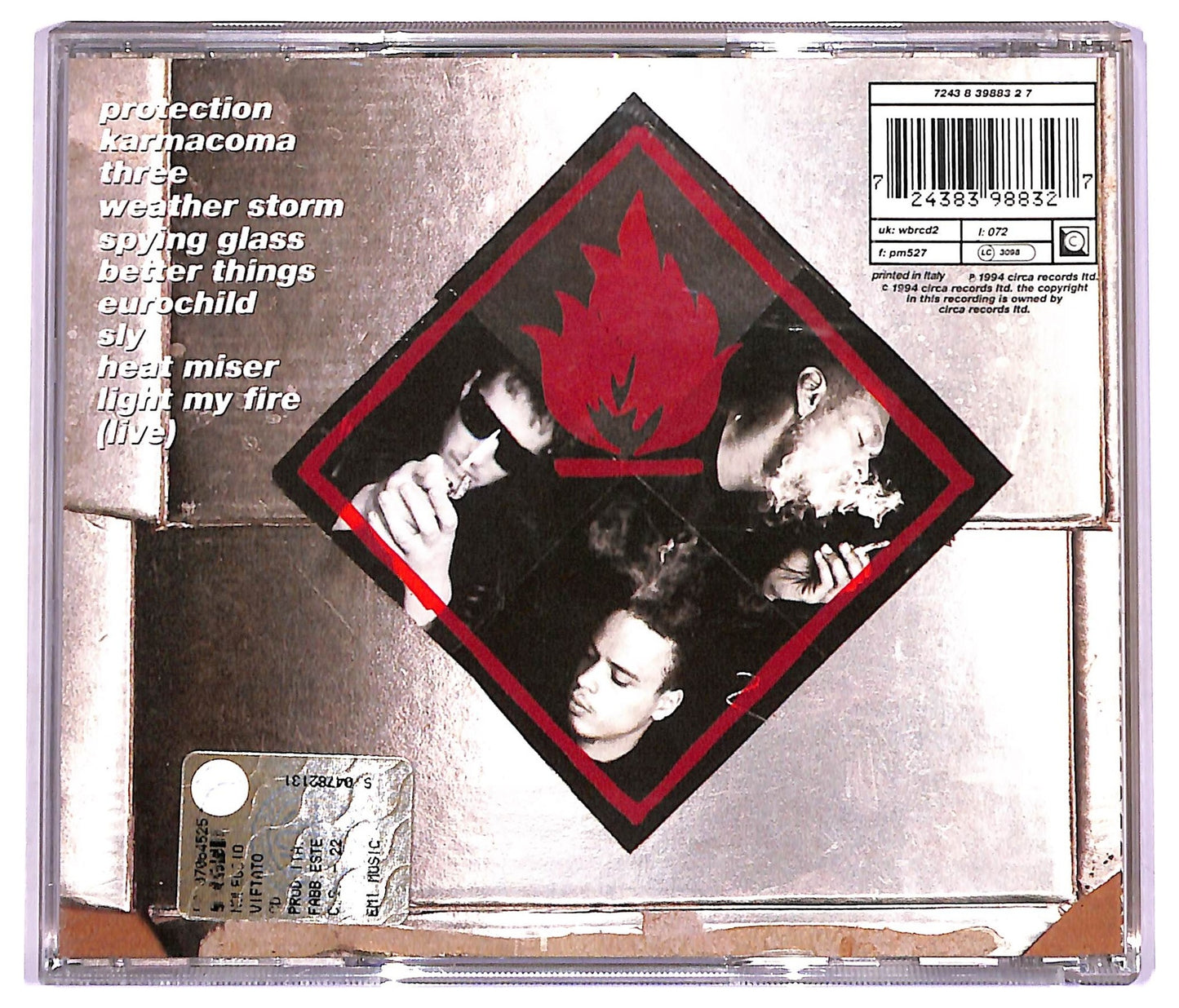 EBOND Massive Attack - Protection CD CD081335