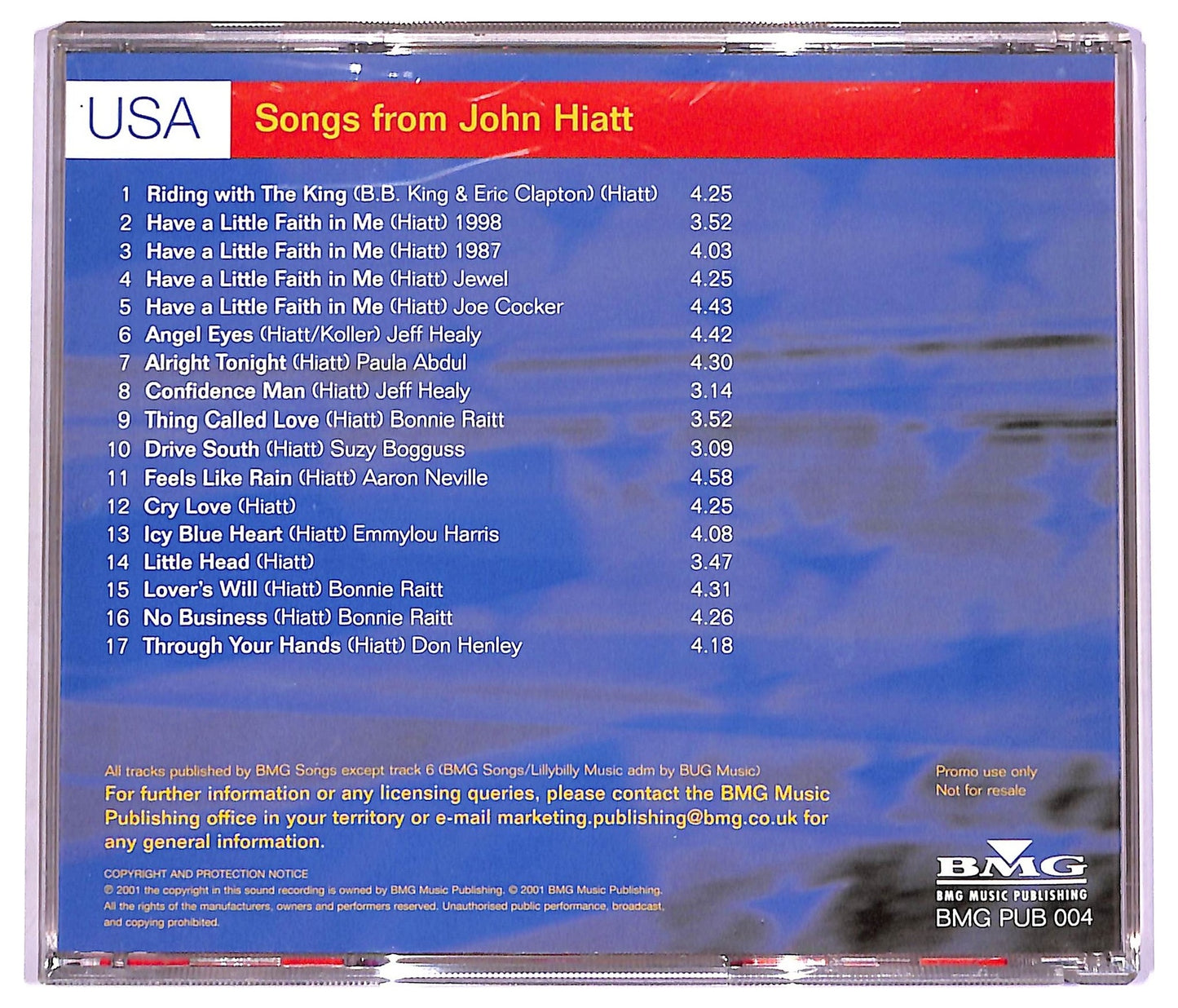 EBOND John Hiatt - Songs From John Hiatt CD CD081342