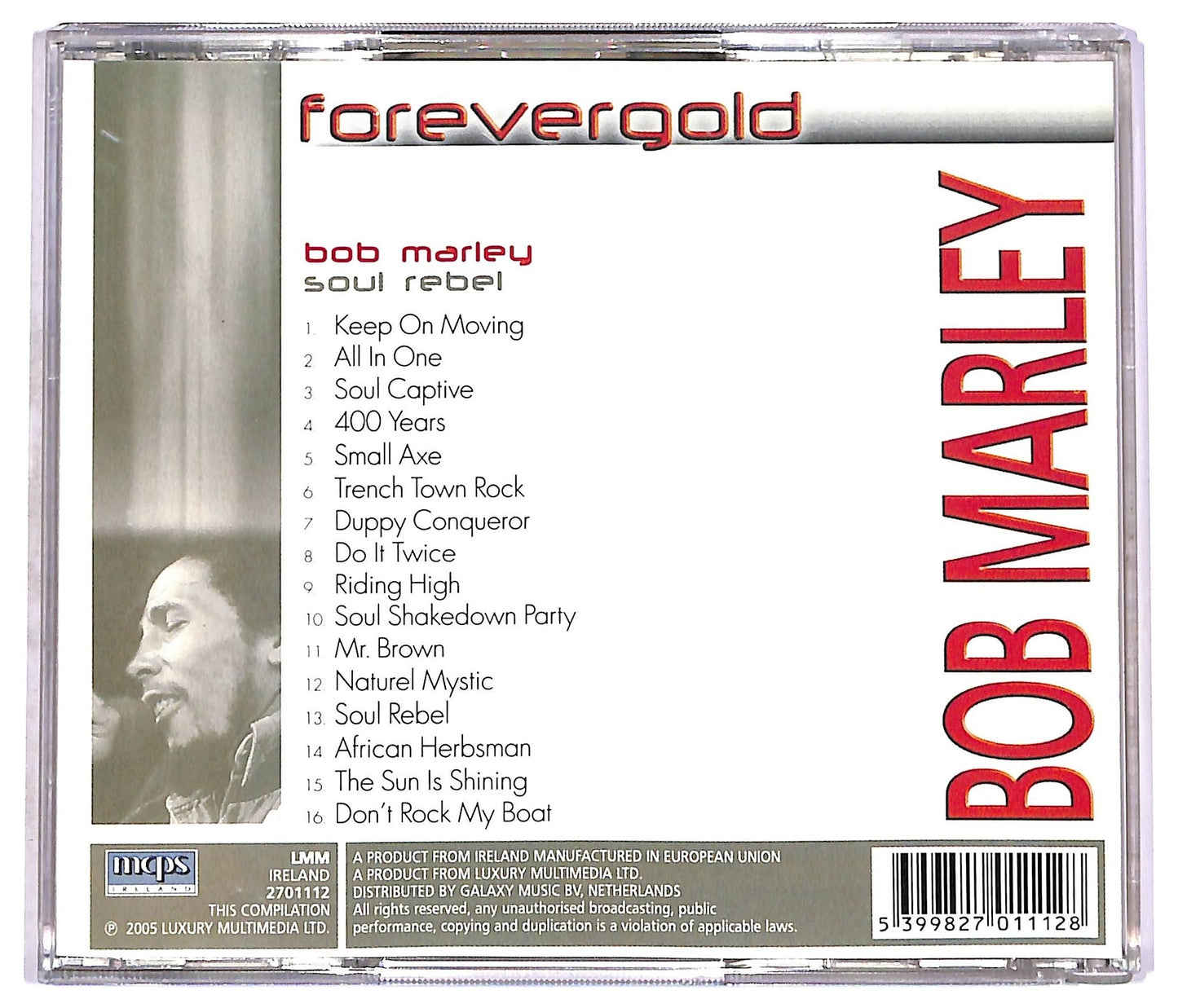 EBOND Bob Marley - Soul Rebel CD CD081523