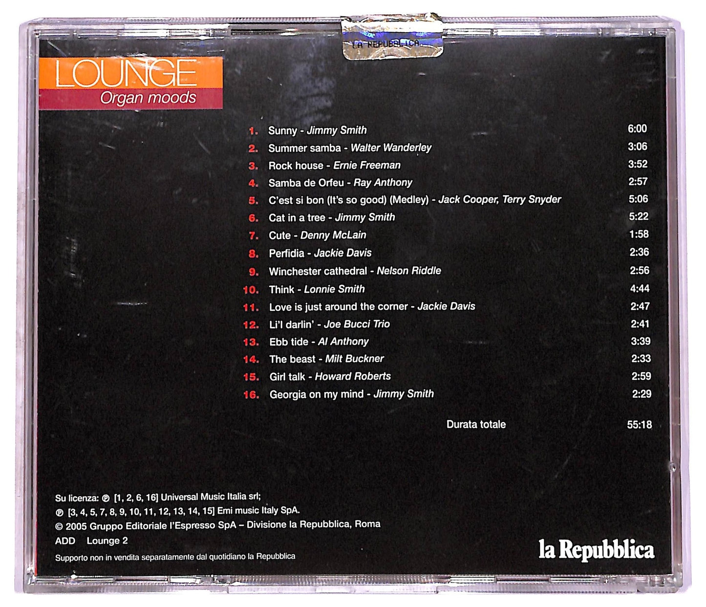 EBOND Various - Lounge organ moods vol.2 CD CD081623