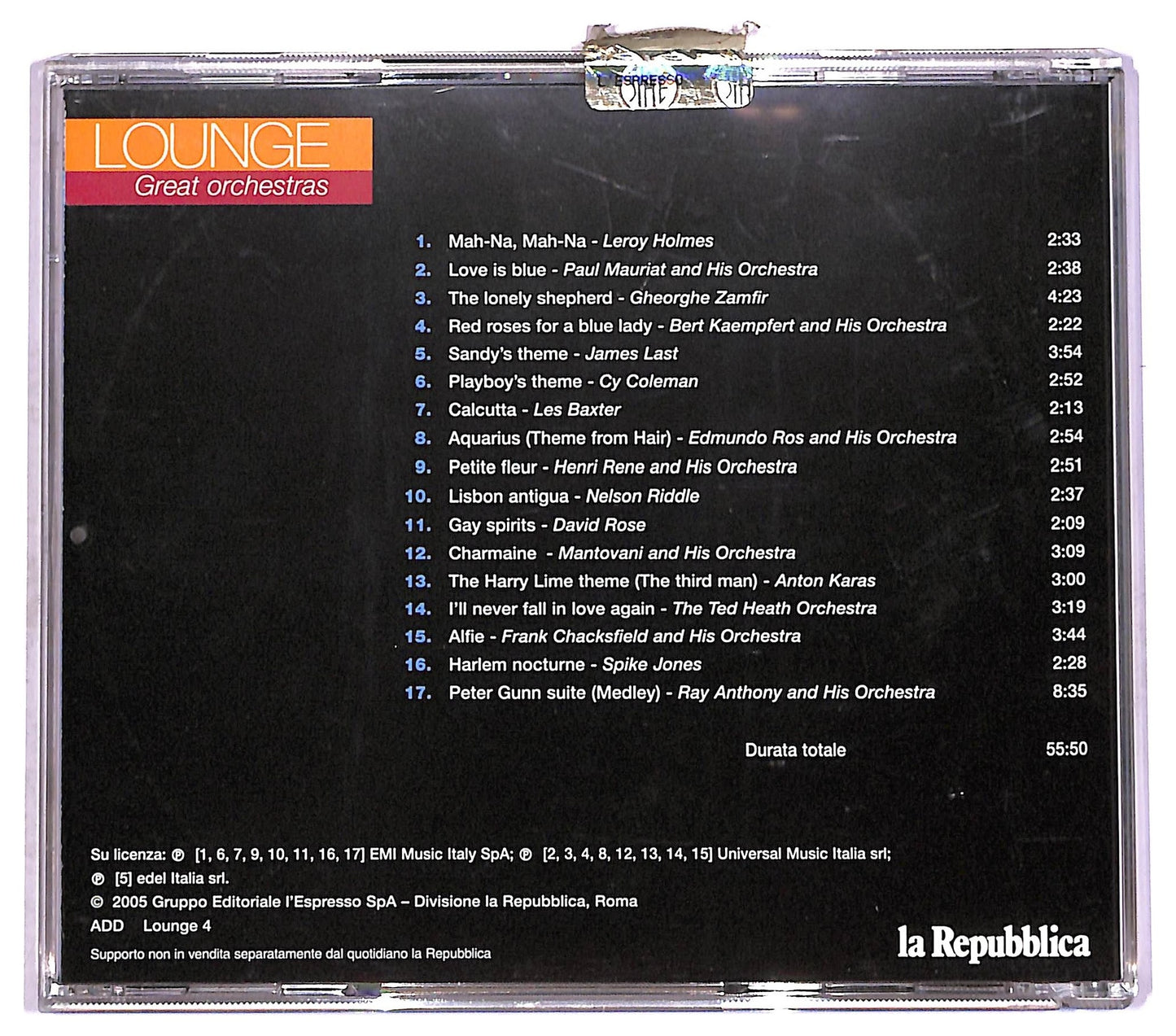 EBOND Various - Lounge - Great Orchestras CD CD081624