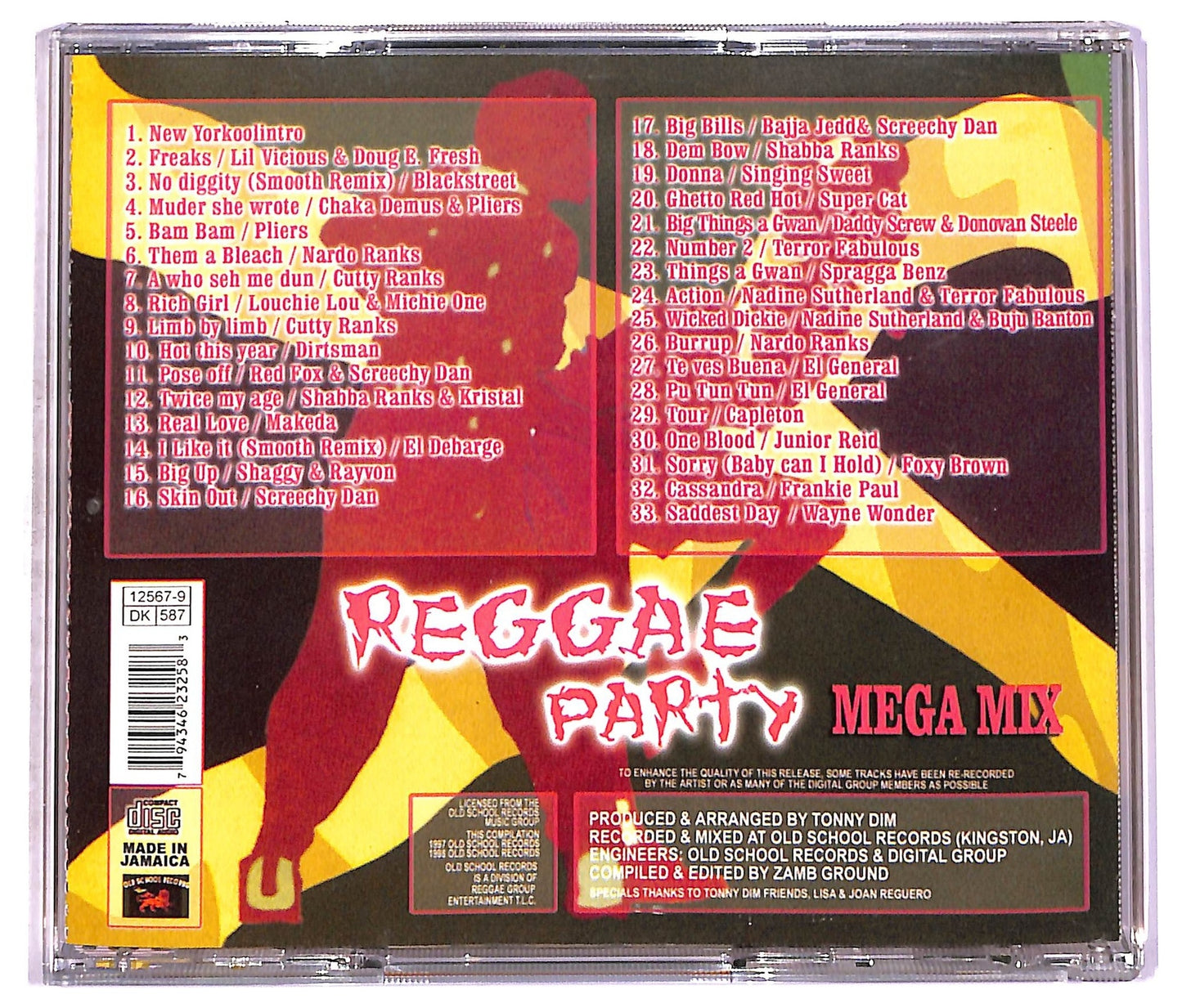 EBOND Various - Reggae Party Mega-Mix CD CD081661