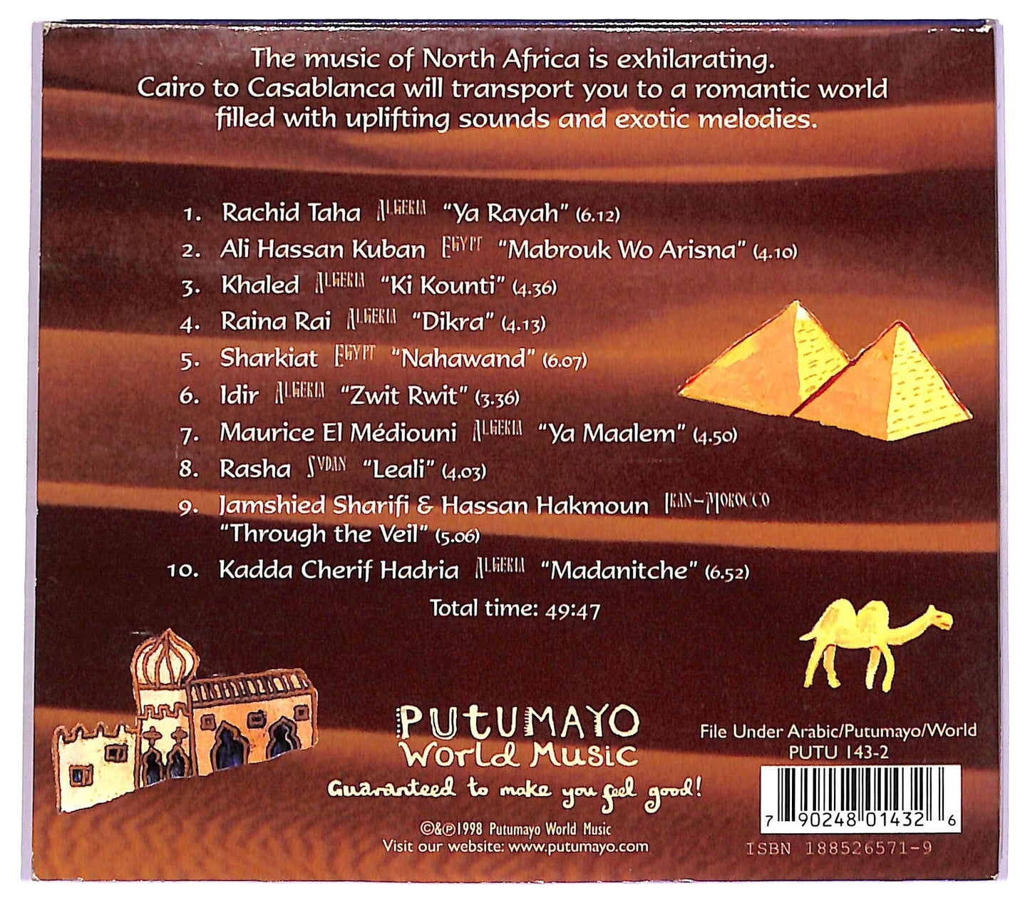 EBOND Various - Cairo To Casablanca CD CD081728