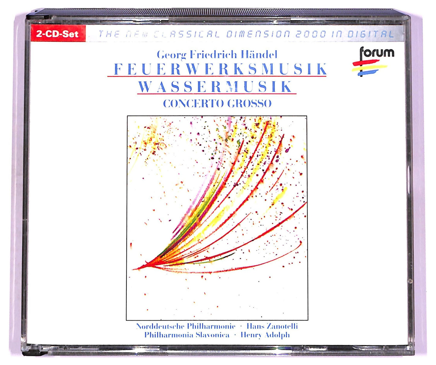 EBOND Handel - Feuerwerksmusik Wassermusik Concerto Grosso CD CD081829