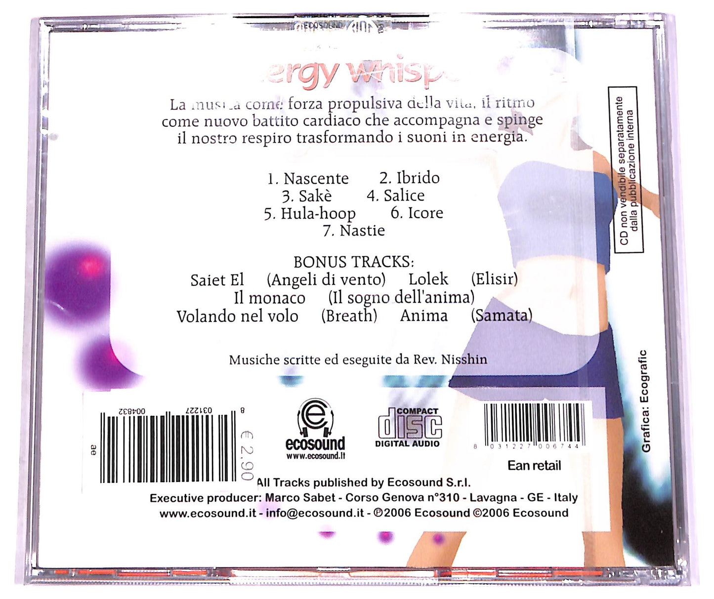 EBOND Various - Energy Whisper CD CD081853
