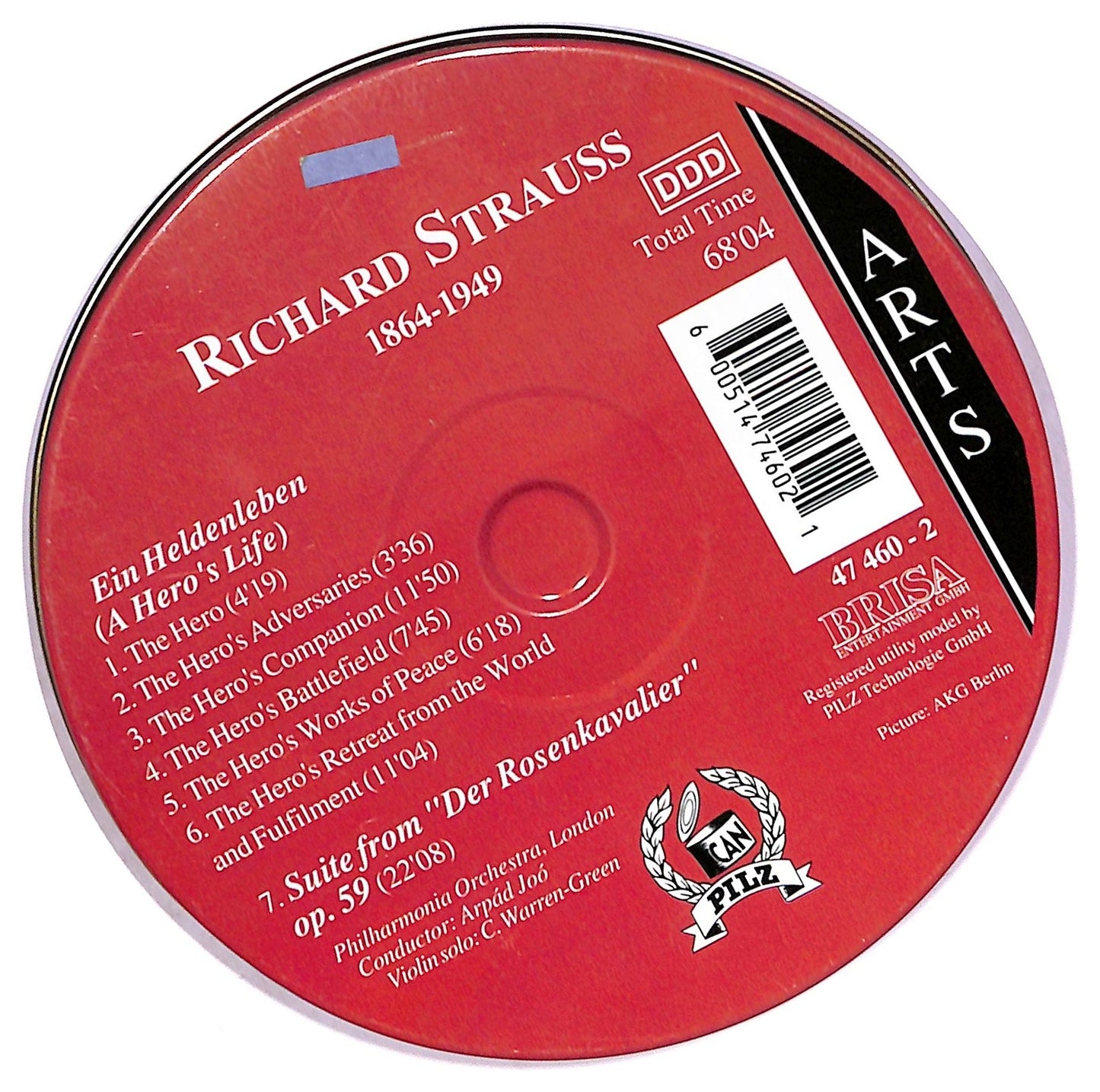 EBOND Richard Strauss - Rosenkavalier Suite ( Tin Box ) CD CD081945