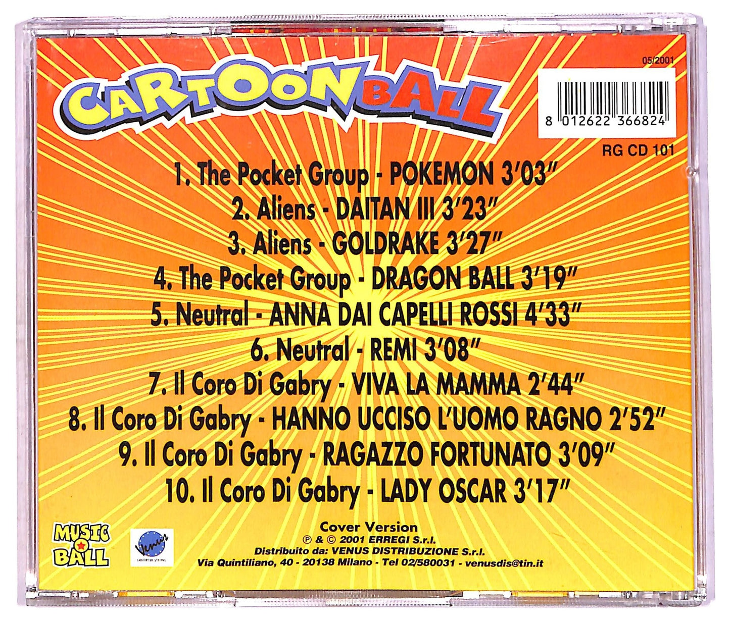 EBOND Various - Cartoonball CD CD082035