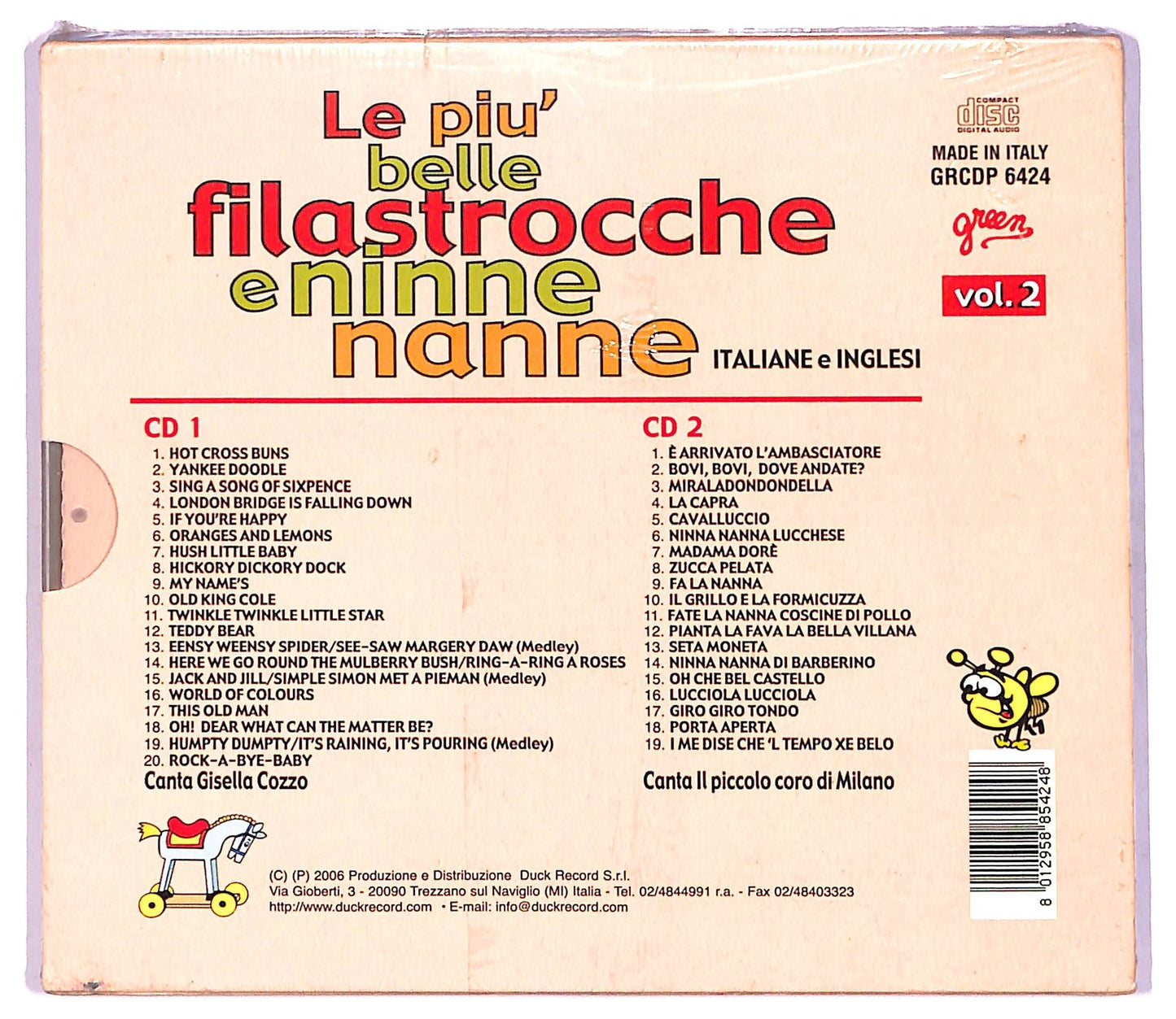 EBOND Various - le piu belle filastrocche e ninne nanne vol.2 CD CD082043