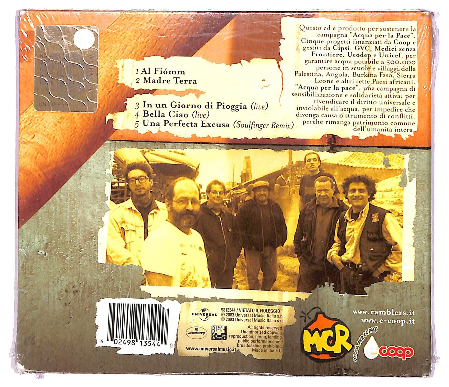 EBOND Modena City Ramblers - Gocce CD CD082050