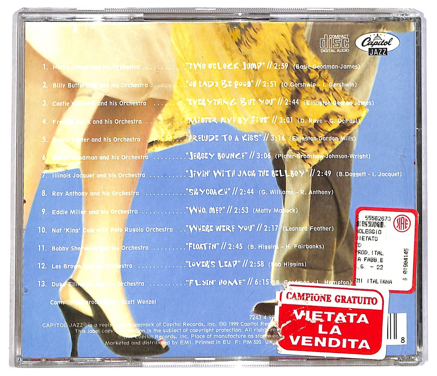 EBOND Various - Swingin' At Capitol CD CD082129
