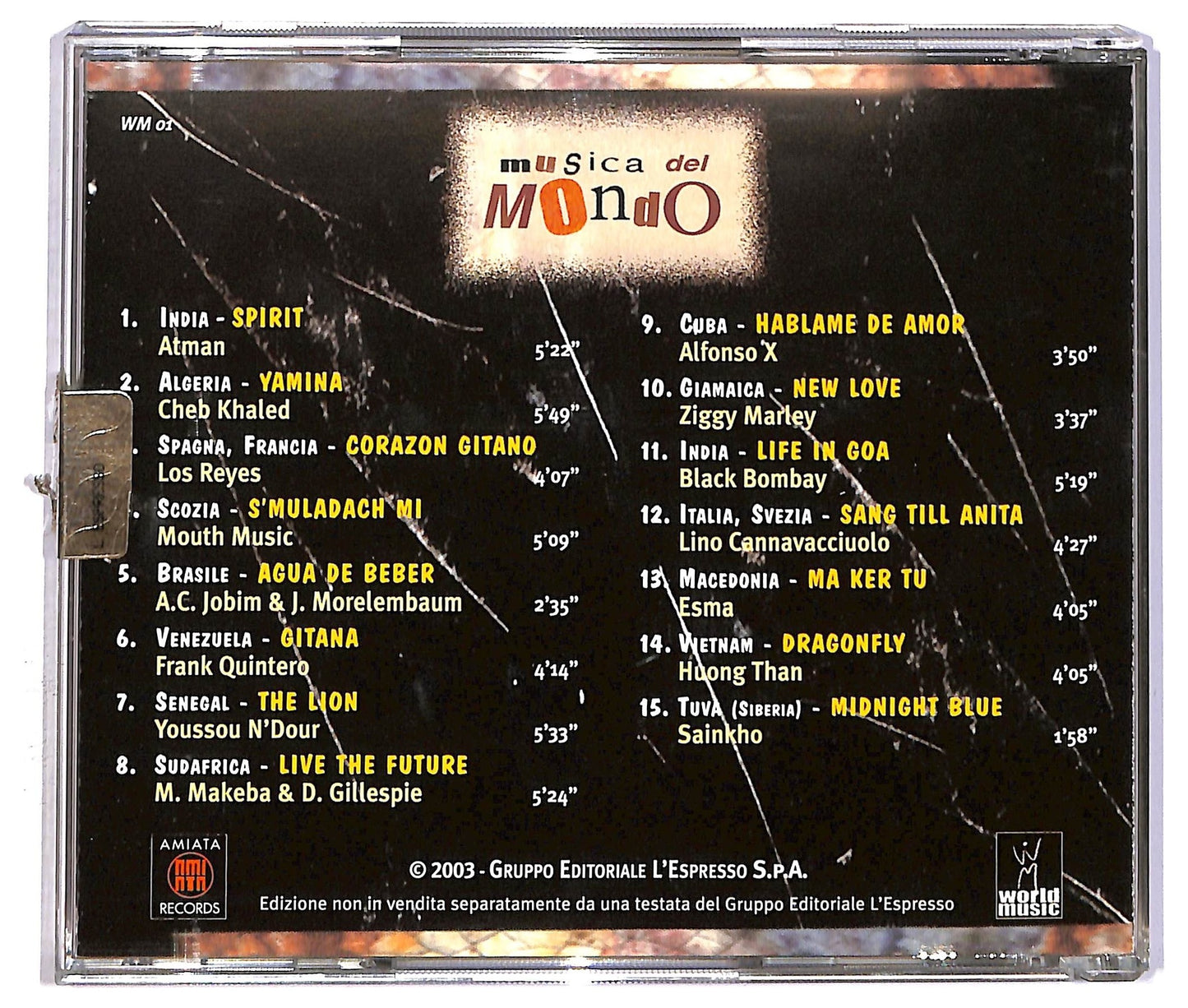 EBOND Various - Musica del mondo CD CD082251