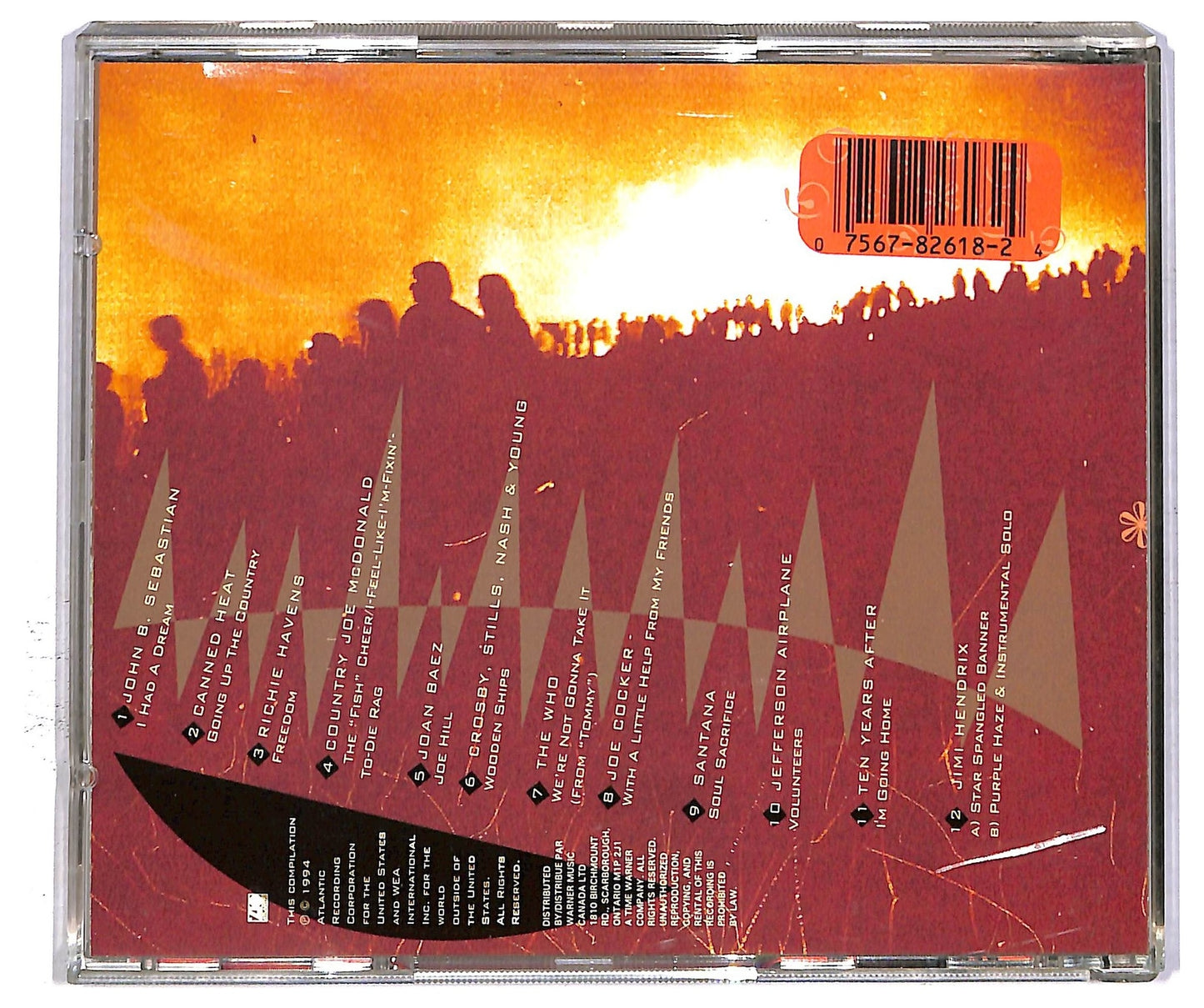 EBOND Various - The Best Of Woodstock CD CD082307