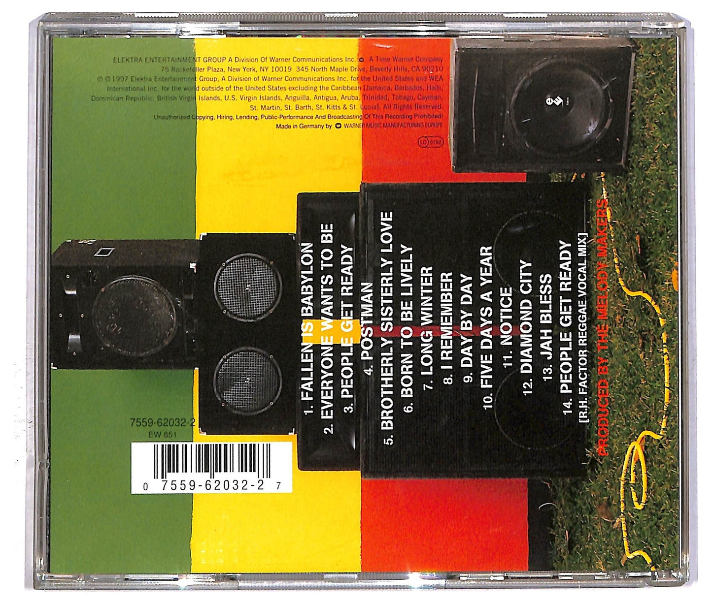 EBOND Ziggy Marley & The Melody Makers- Fallen Is Babylon CD CD082311