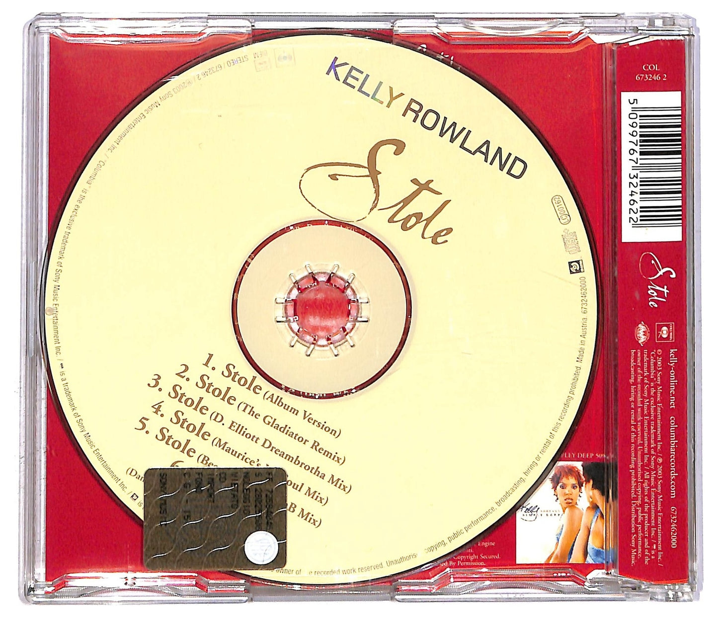 EBOND Kelly Rowland - Stole CD CD082314