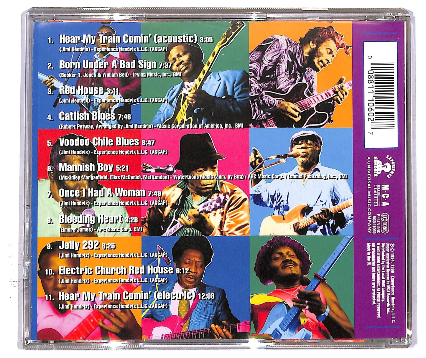 EBOND Jimi Hendrix - Blues CD CD082352
