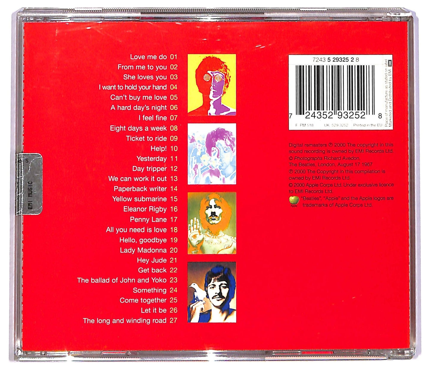 EBOND The Beatles - 1 CD CD082428