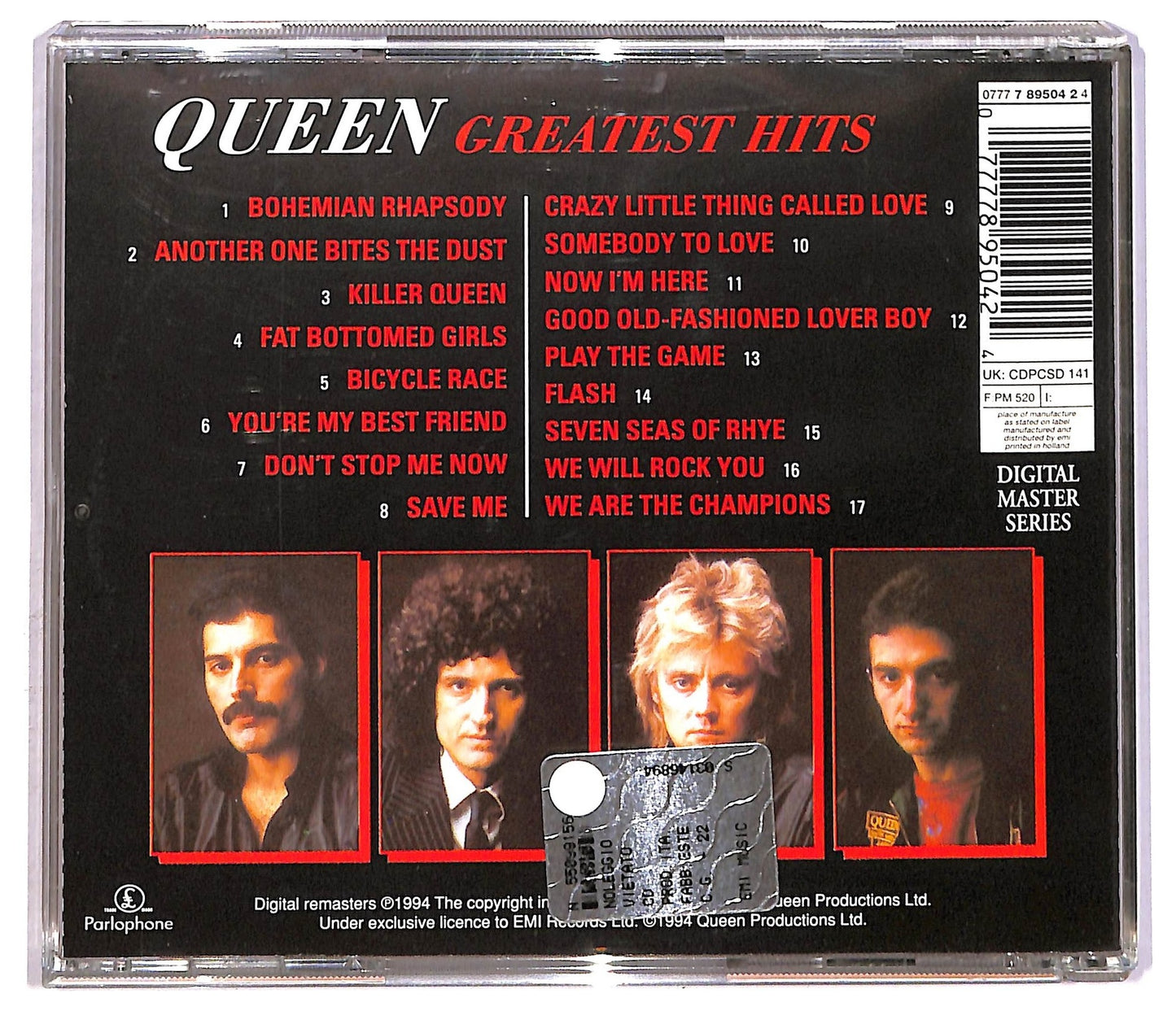 EBOND Queen - Greatest Hits CD CD082520