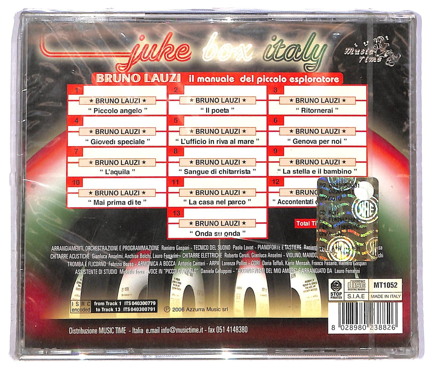 EBOND Bruno Lauzi - Il Manuale Del Piccolo Esploratore CD CD082742