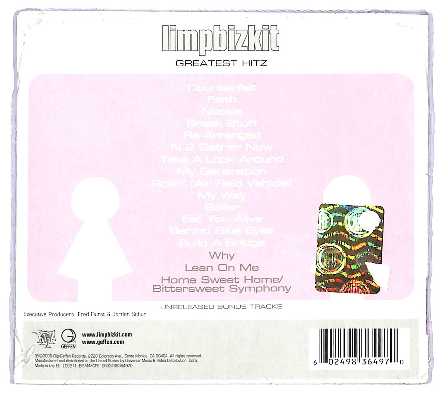 EBOND limpbizkit - Greatest Hitz CD CD082858