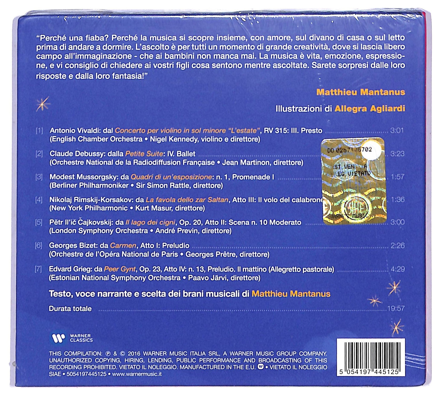 EBOND Matthieu Mantanus - Fiabe Musicali Astrid e il letto magico CD CD082933