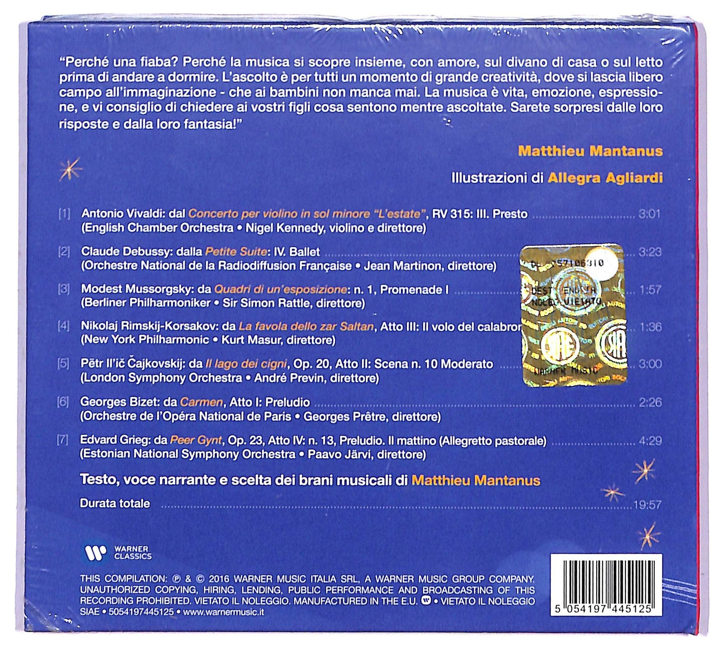 EBOND Matthieu Mantanus - Fiabe Musicali Astrid e il letto magico CD CD083018