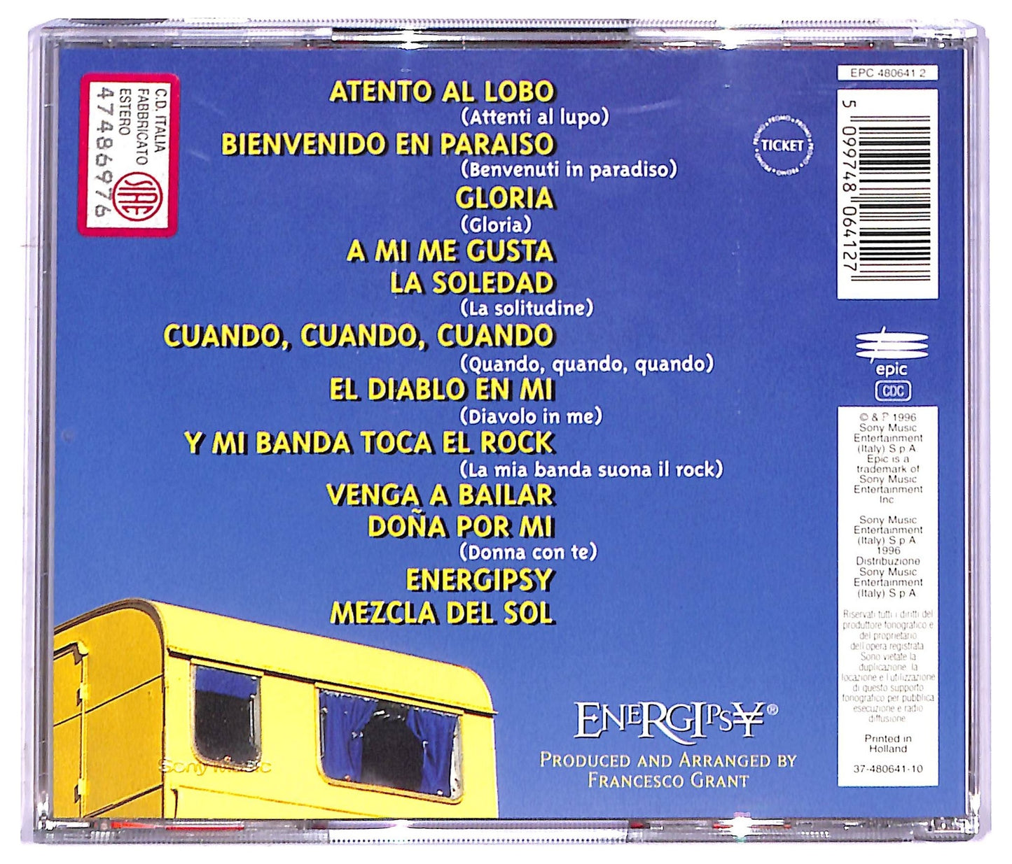 EBOND Energipsy - Energipsy CD CD083043