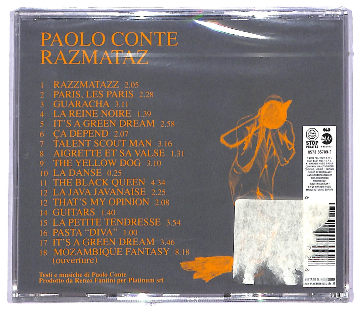 EBOND Paolo Conte - Razmataz CD CD083115
