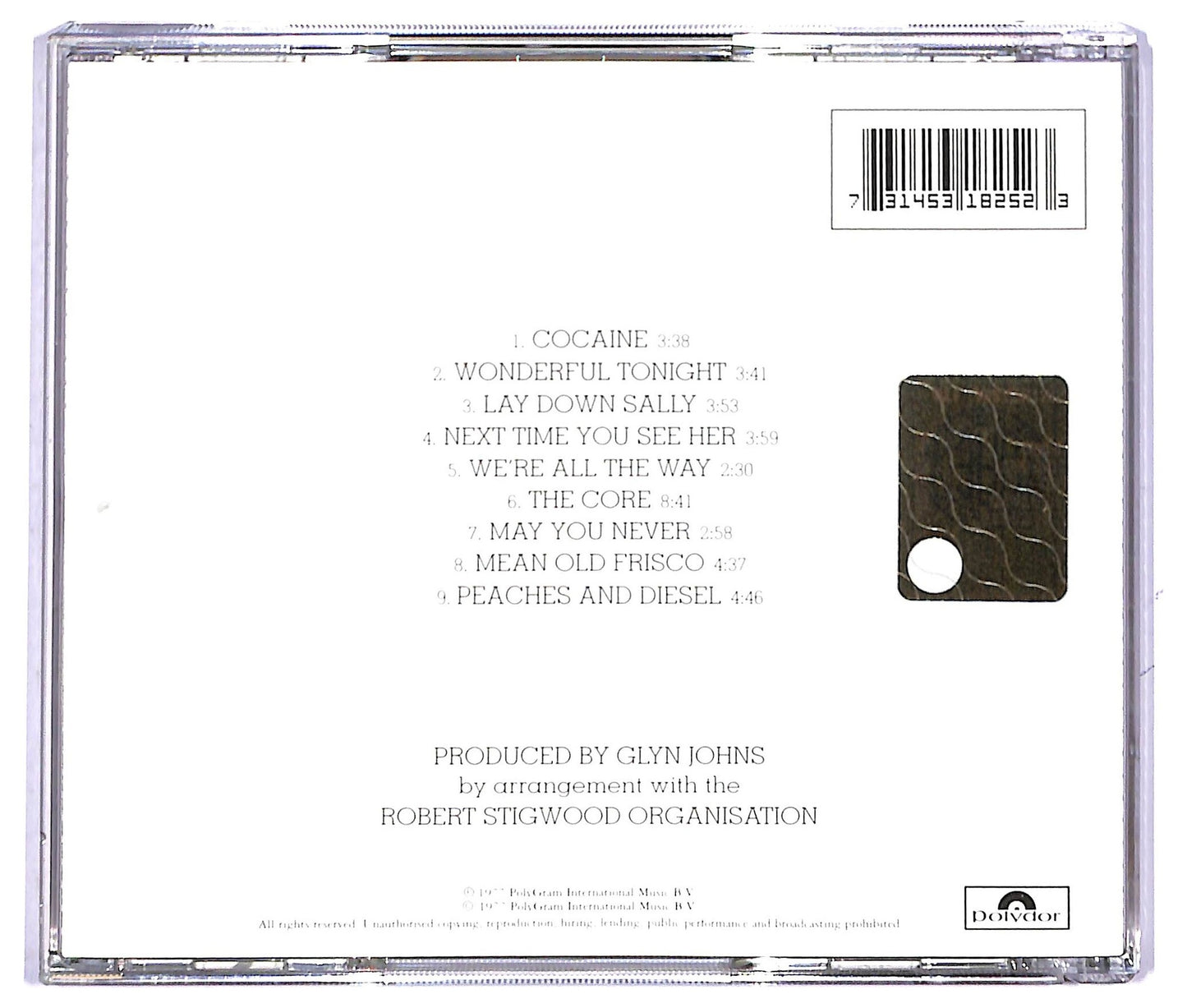 EBOND Eric Clapton - Slowhand CD CD083128