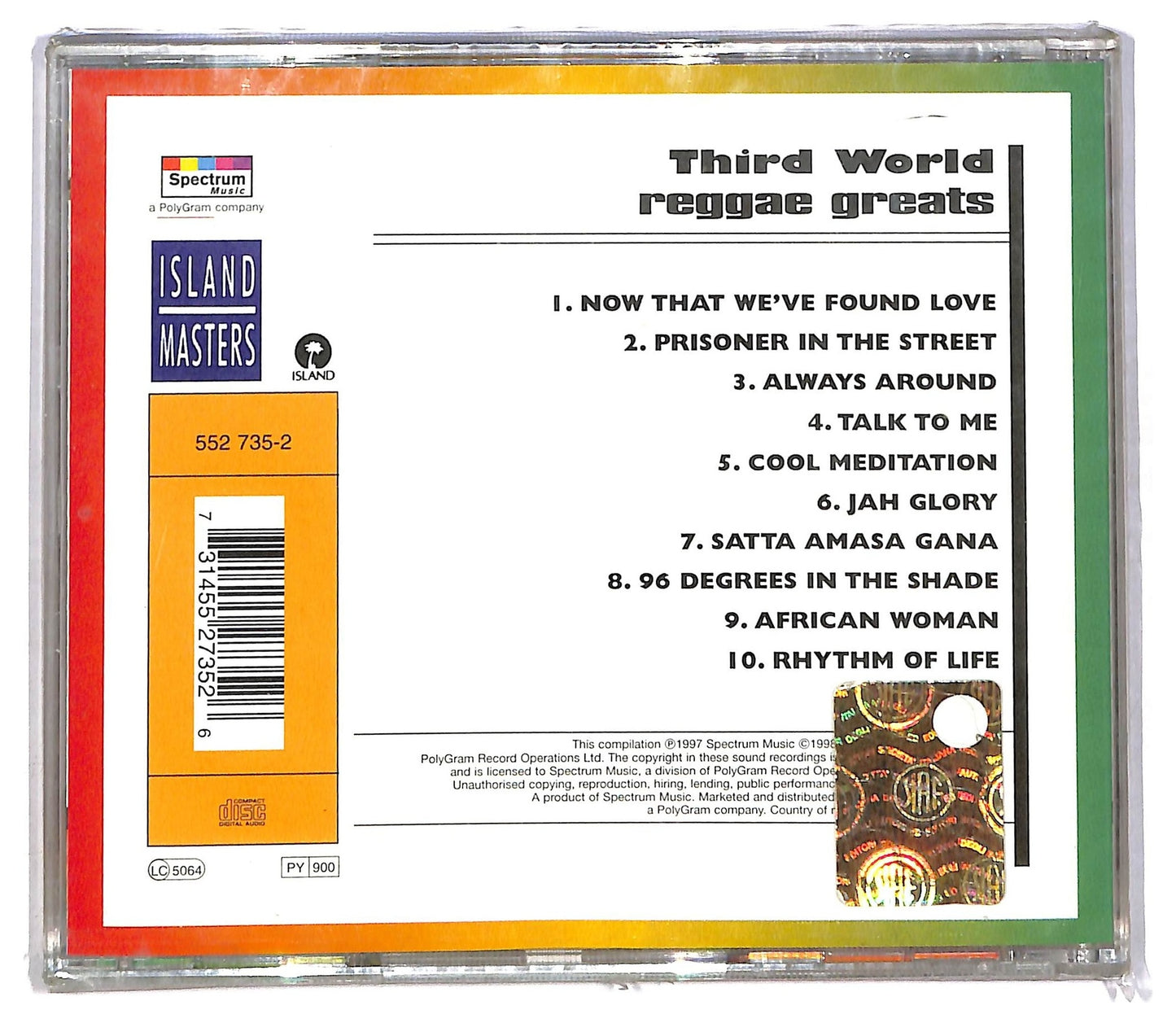 EBOND Third World - Reggae Greats CD CD083308