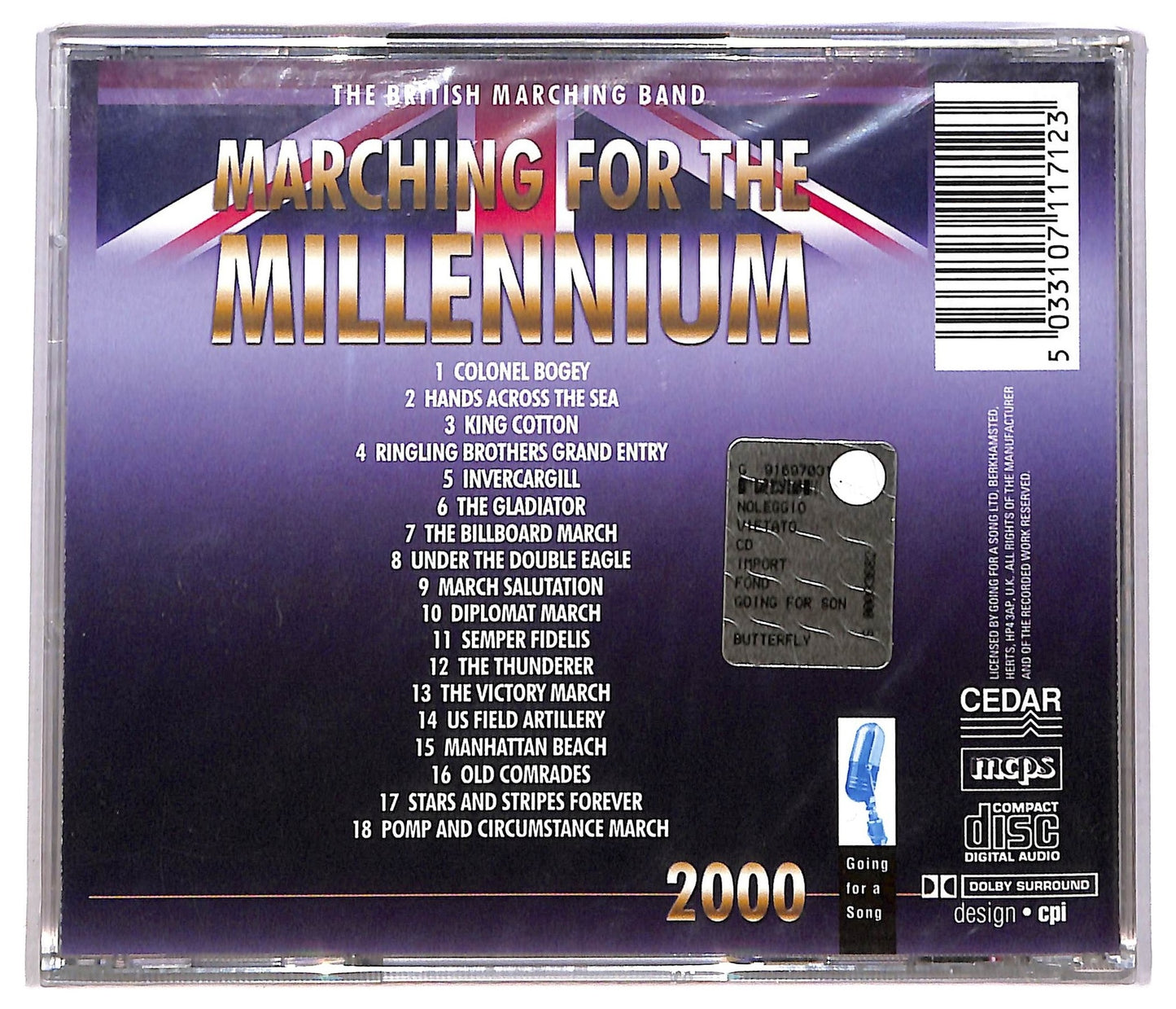 EBOND Various - Marching For The Millenium CD CD083332