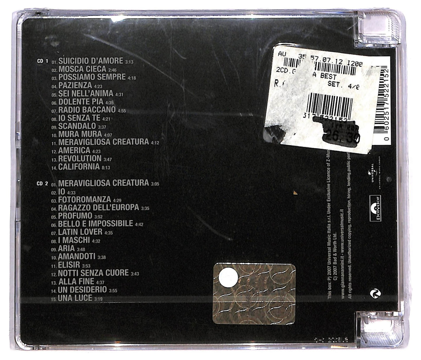 EBOND Gianna Nannini - GiannaBest Super Jewel Box CD CD083422