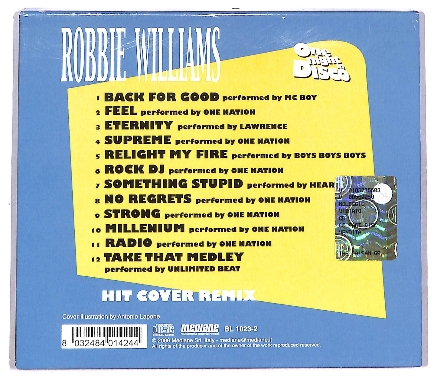 EBOND Various - One Night In Disco - Robbie Williams CD CD083426