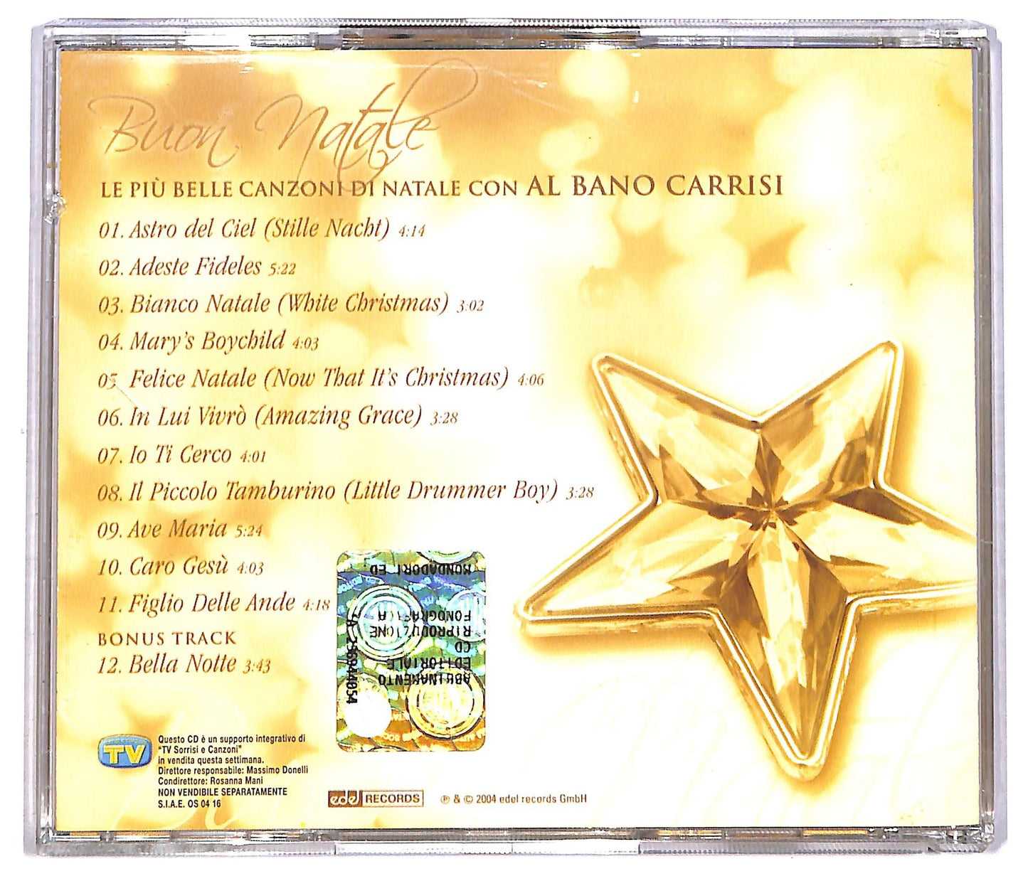 EBOND Al Bano Carrisi - Buon Natale - Le Piu Belle Canzoni Di Natale CD CD083542