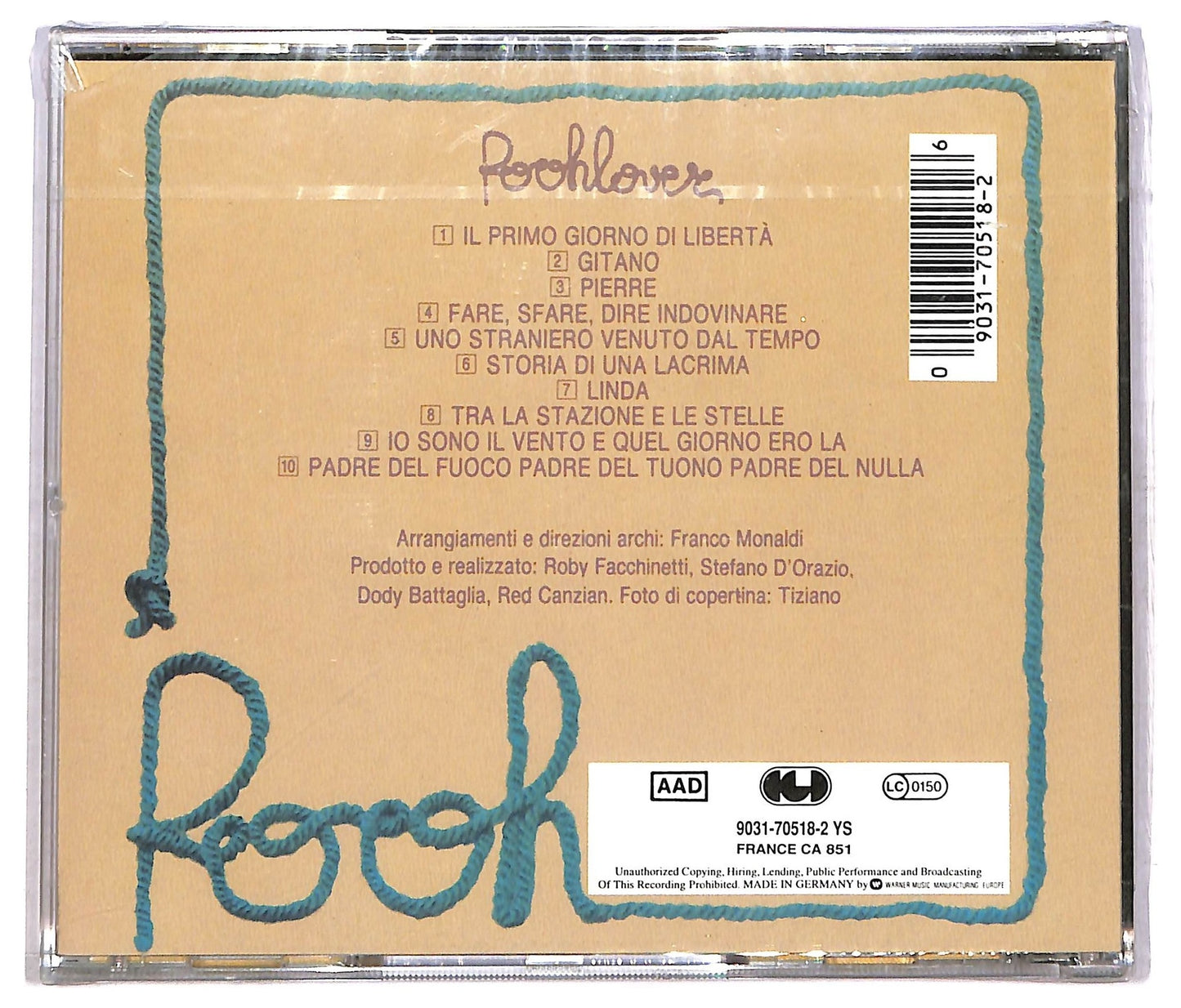 EBOND I Pooh - Poohlover CD CD083705