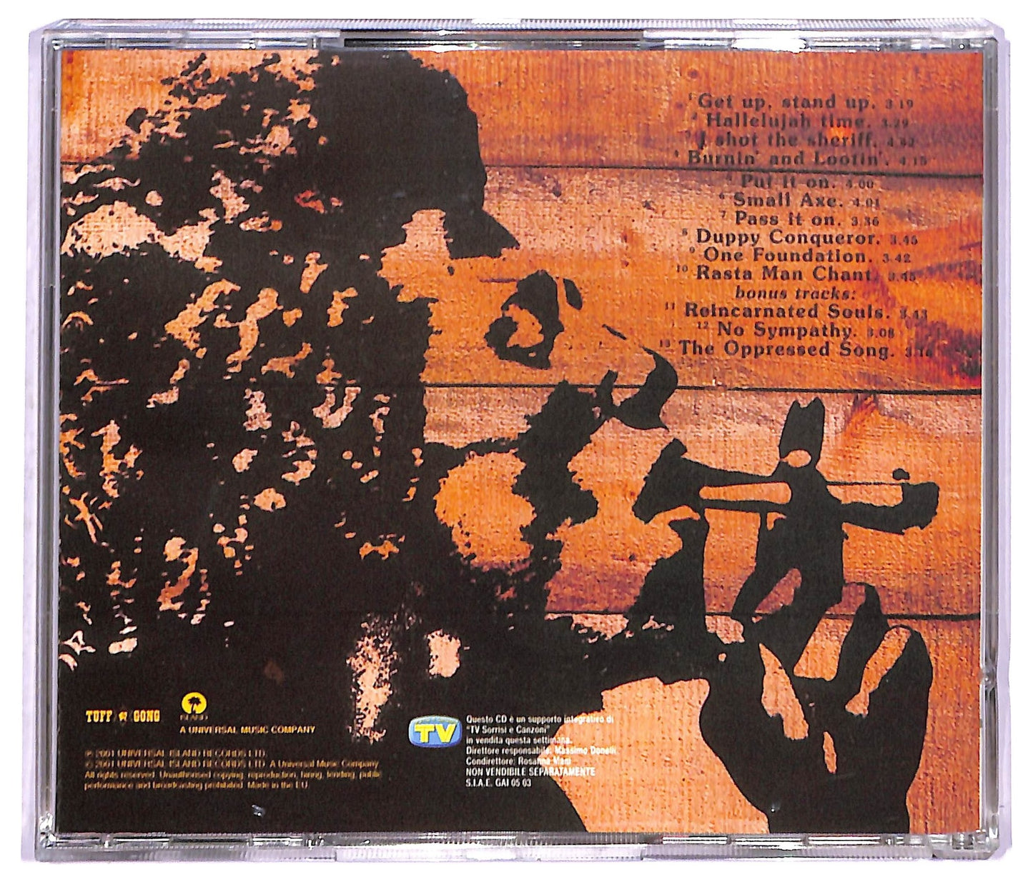 EBOND Bob Marley & The Wailers - Burnin' CD CD083916