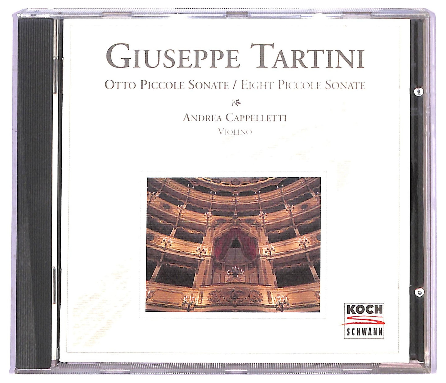 EBOND Giuseppe Tartini - Otto Piccole Sonate Per Violono Solo CD CD083923